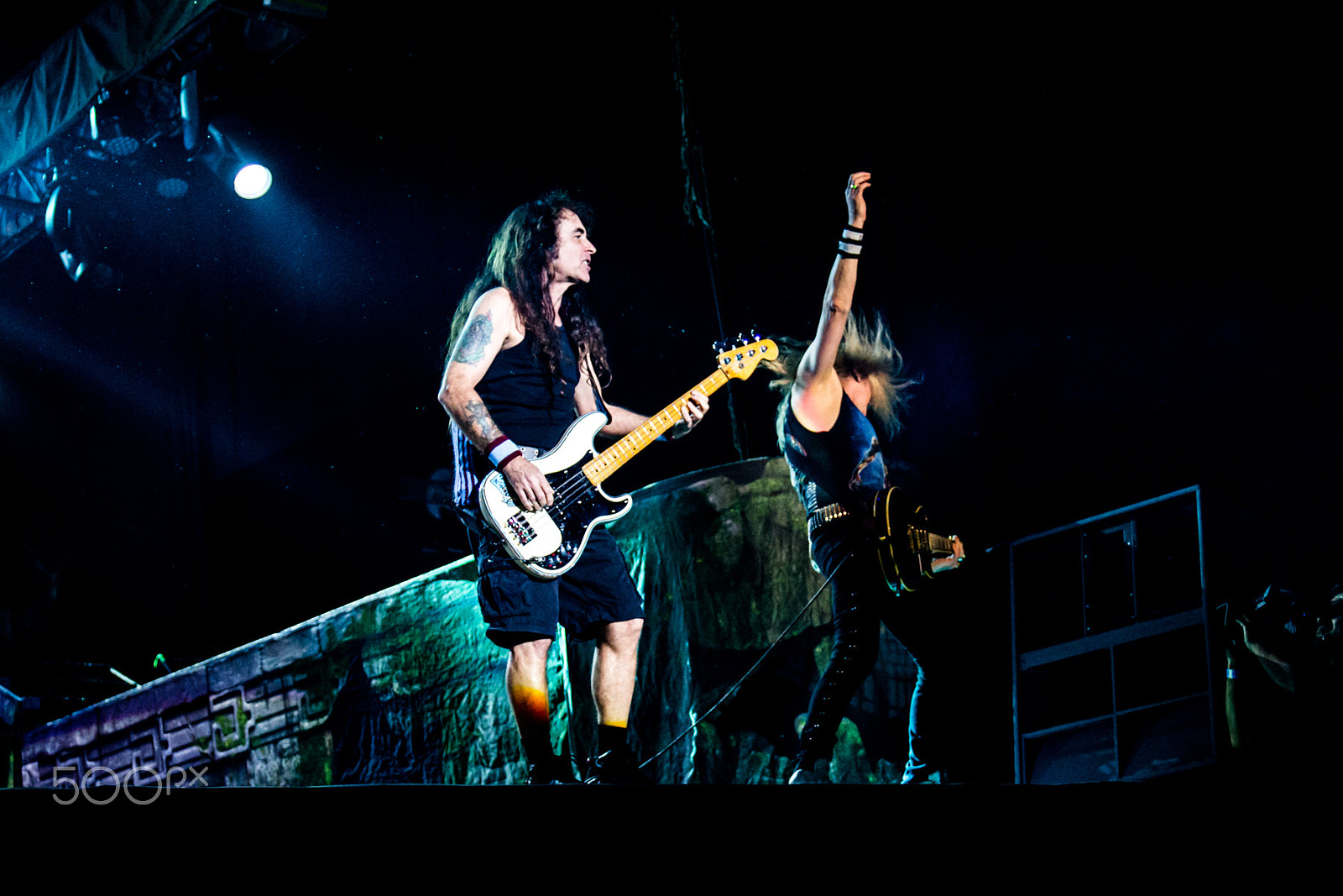Canon EOS 100D (EOS Rebel SL1 / EOS Kiss X7) sample photo. Iron maiden, estadio nacional, santiago, chile photography