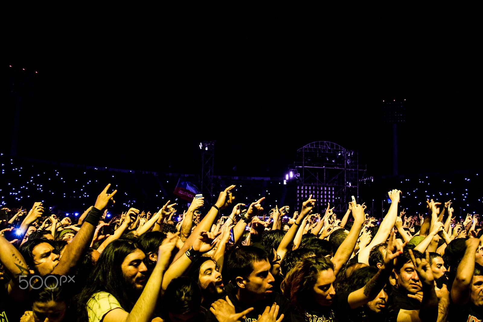 Canon EOS 100D (EOS Rebel SL1 / EOS Kiss X7) sample photo. Iron maiden, estadio nacional, santiago, chile photography