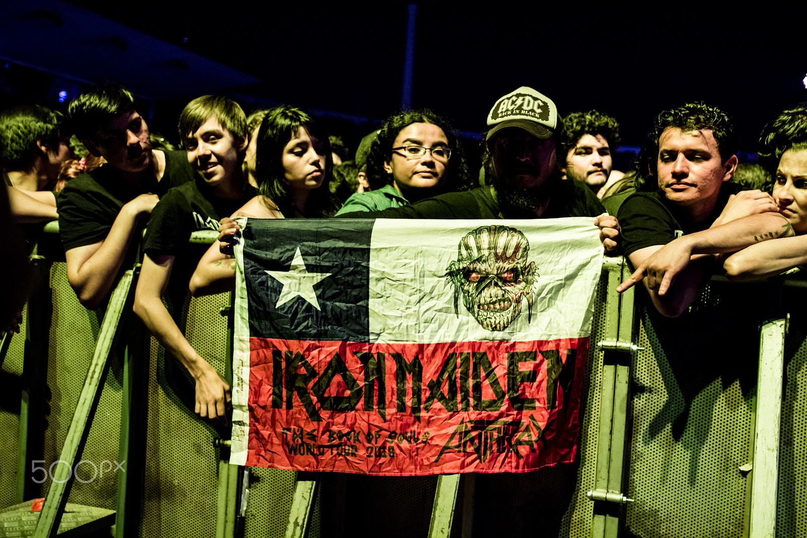 Canon EOS 100D (EOS Rebel SL1 / EOS Kiss X7) sample photo. Iron maiden, estadio nacional, santiago, chile photography