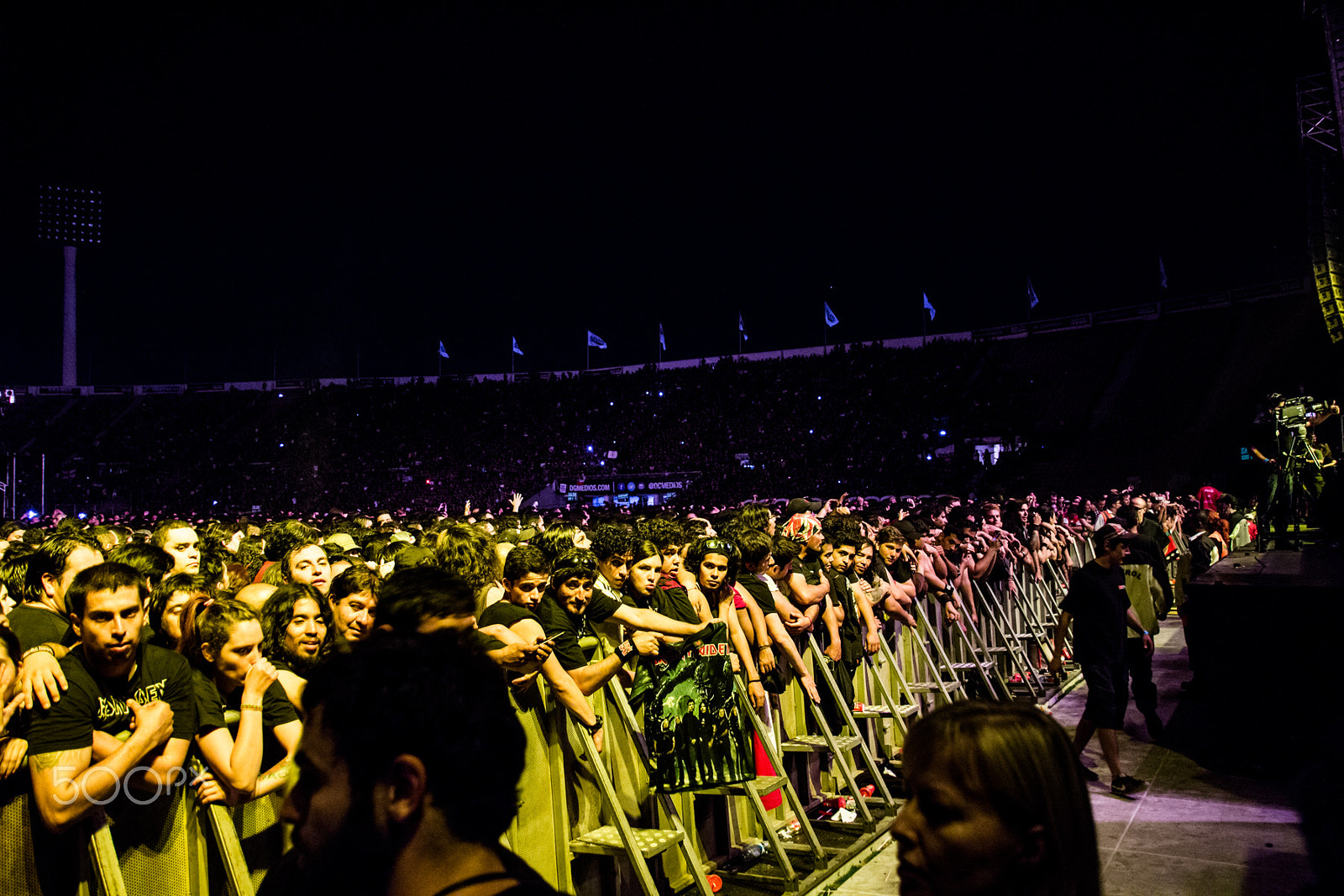 Canon EOS 100D (EOS Rebel SL1 / EOS Kiss X7) sample photo. Iron maiden, estadio nacional, santiago, chile photography