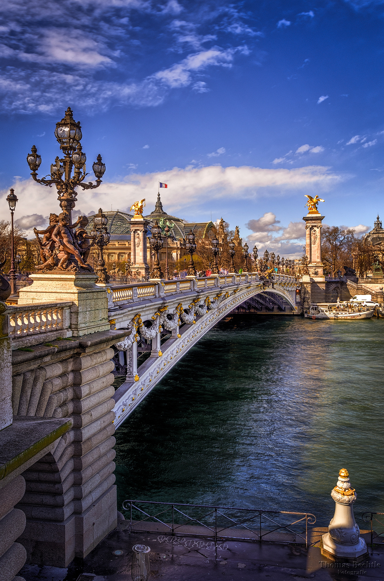 Nikon D800 + Sigma 10-20mm F3.5 EX DC HSM sample photo. Paris - pont alexandre iii photography