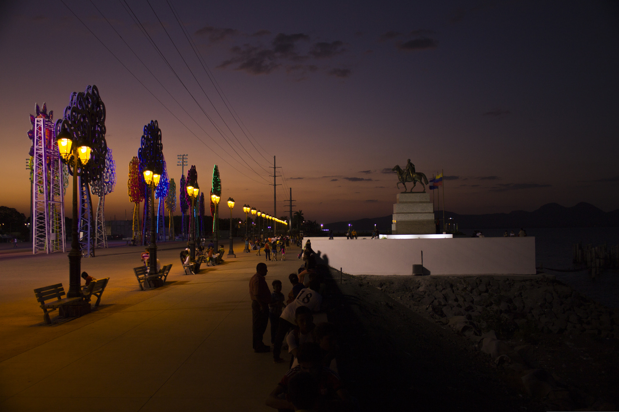 Canon EF-S 18-55mm F3.5-5.6 sample photo. Puerto salvador allende photography