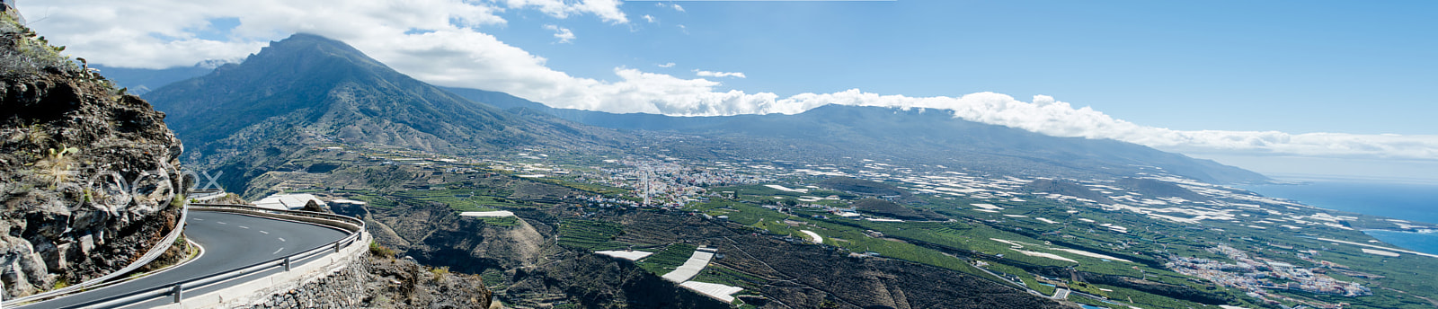 Pentax 645Z sample photo. Panorama la palma 28574 x 6138 photography