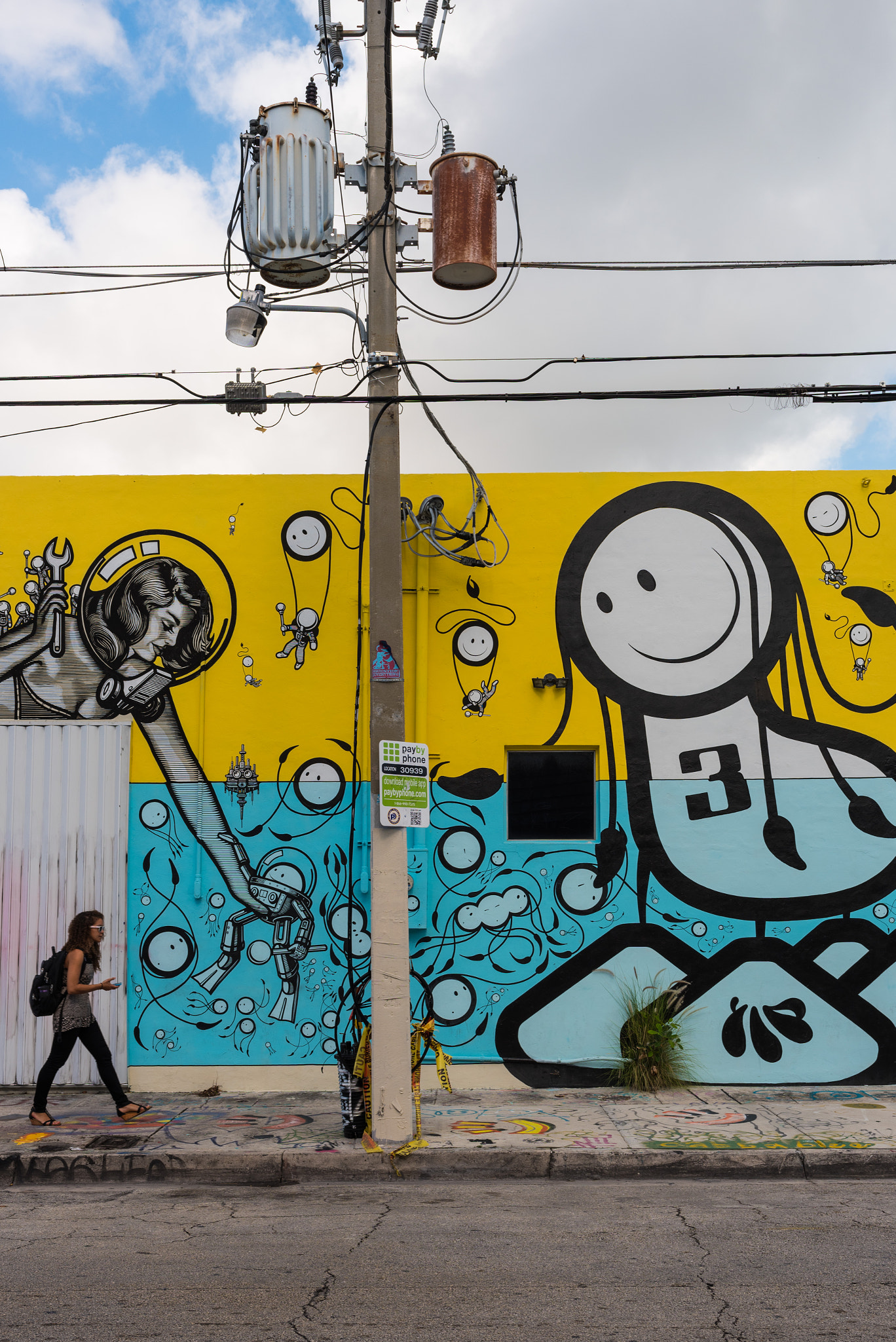 Nikon D750 + AF-S Nikkor 35mm f/1.8G sample photo. Miami street art photography