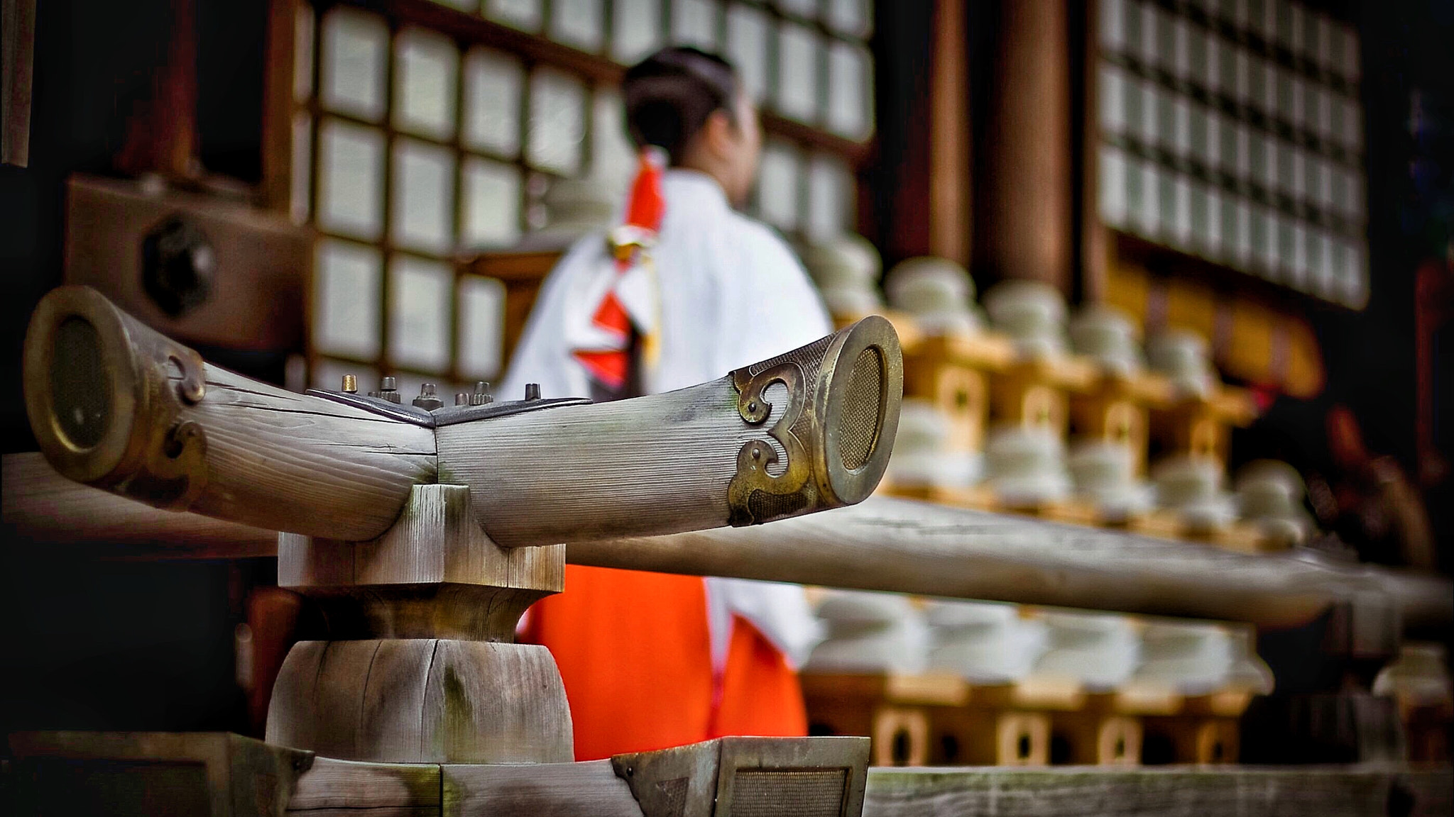 Pentax K100D sample photo. Meiji-jingu photography