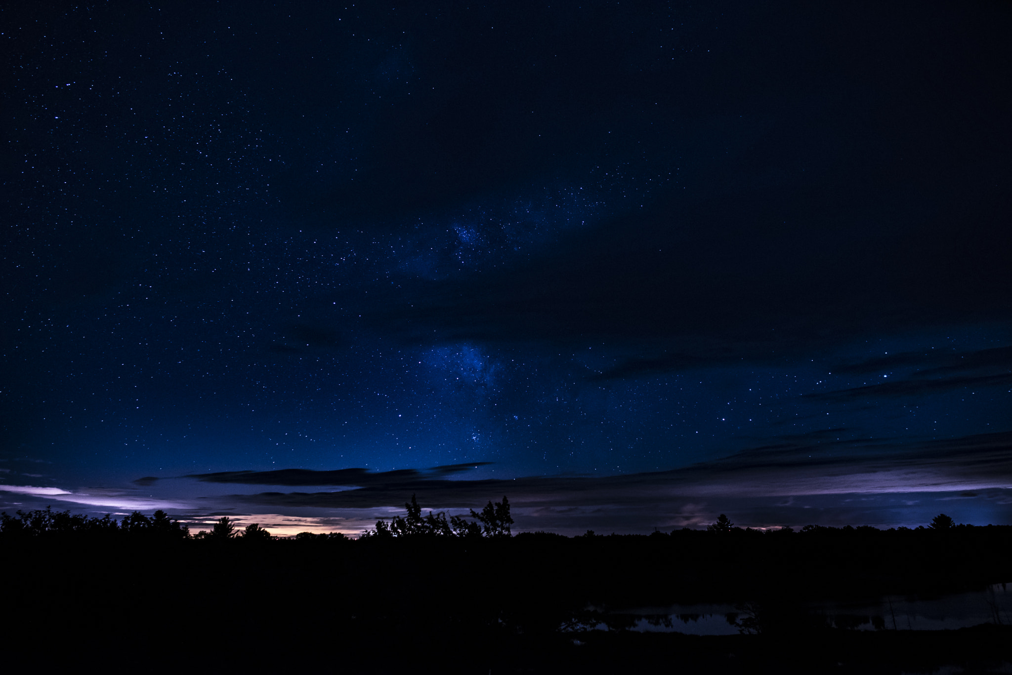 Samyang 12mm F2.8 ED AS NCS Fisheye sample photo. Dusk over the horizon photography