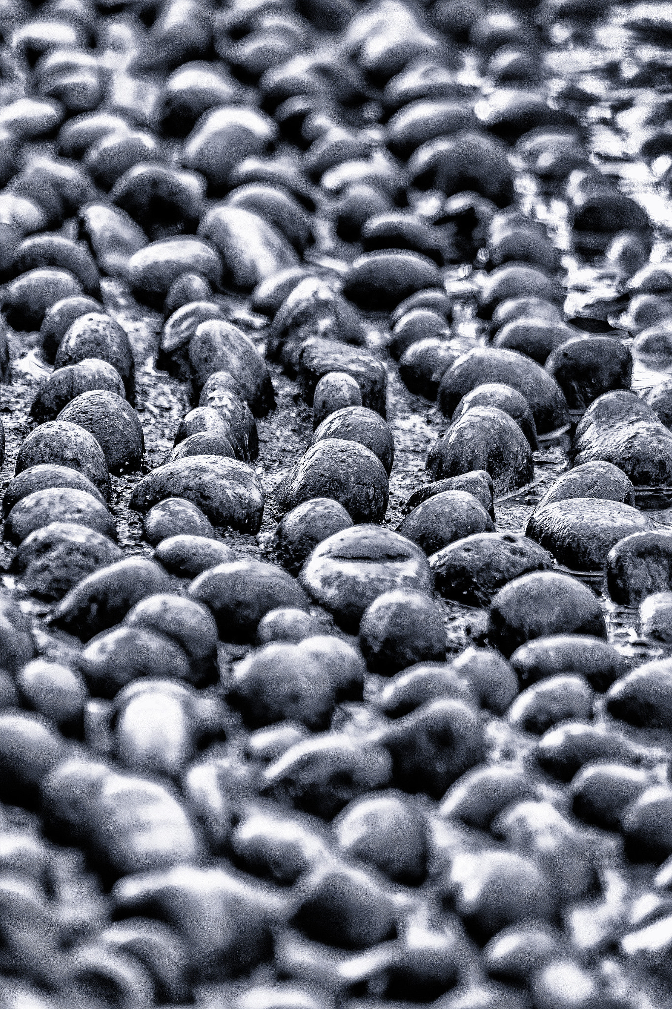 Pentax K-S1 + Sigma sample photo. Pebbles photography