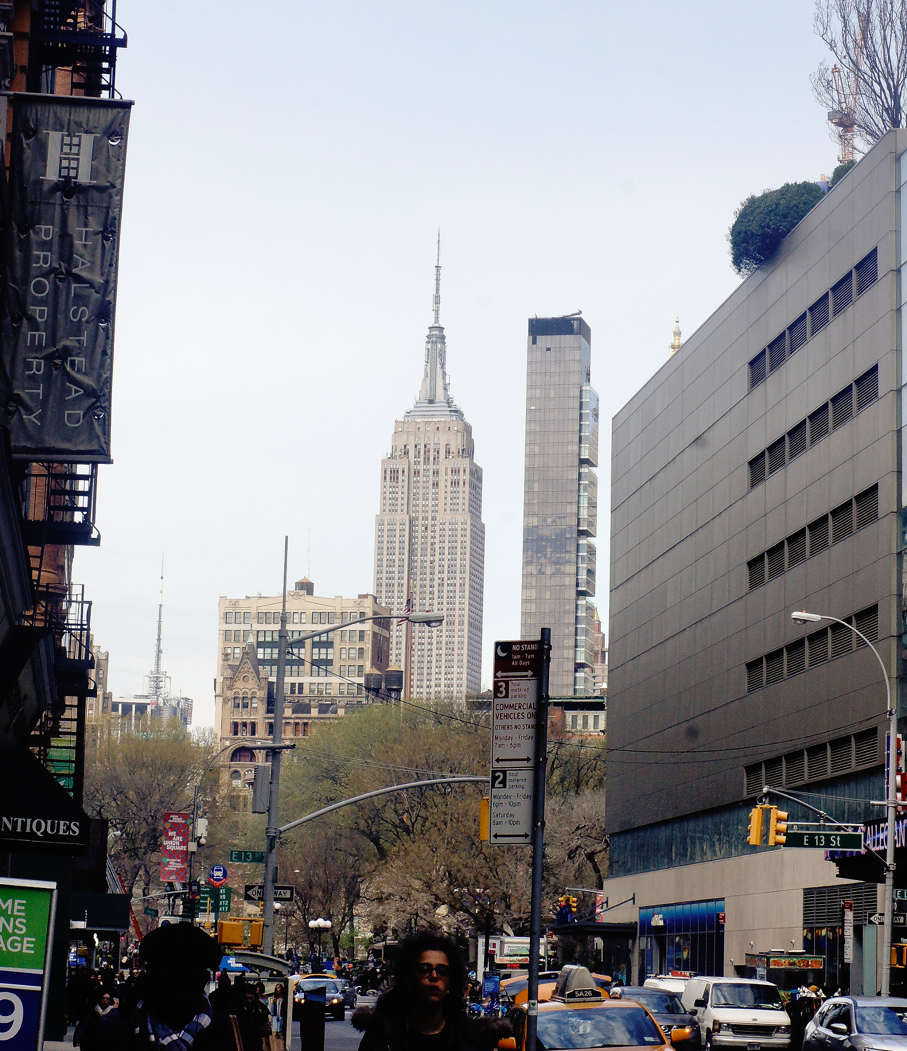 Sony SLT-A77 + Minolta AF 50mm F1.4 [New] sample photo. Towards the empire state building photography