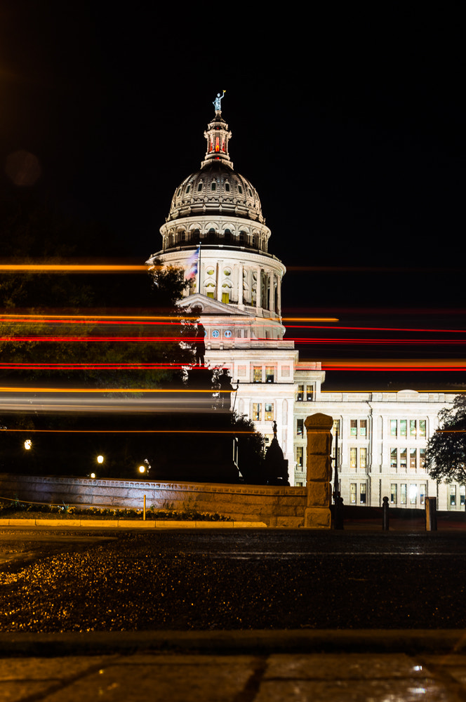 Nikon D800 + AF Zoom-Nikkor 35-70mm f/2.8D sample photo. Texas capitol building, austin texas photography