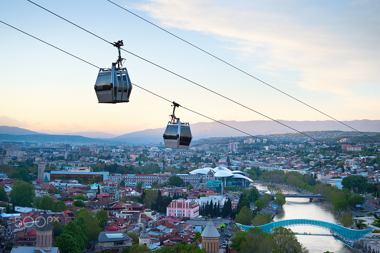 AF Zoom-Nikkor 28-80mm f/3.3-5.6G sample photo. Tbilisi funicular, georgia photography