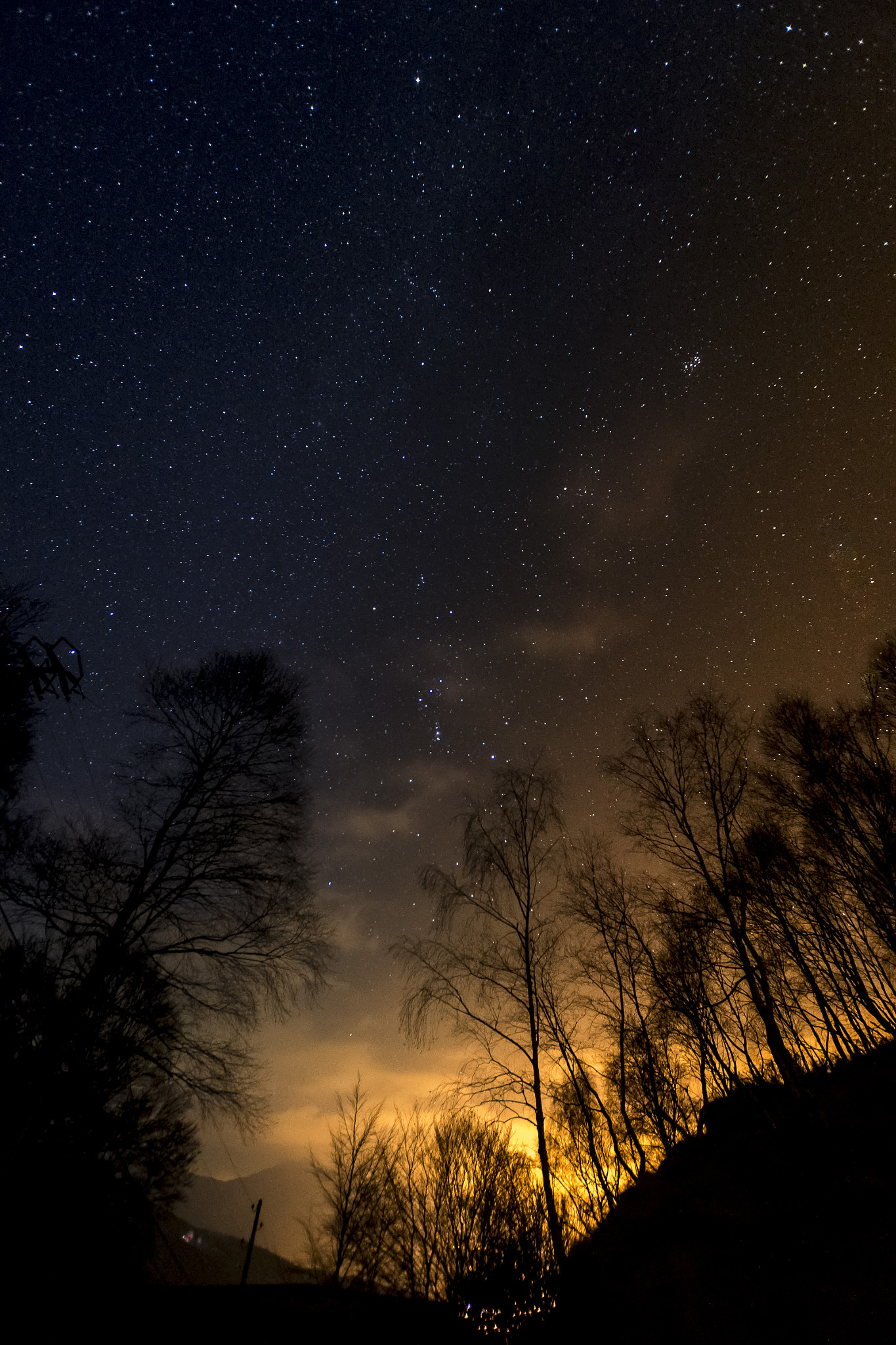 Nikon D800 + Sigma 10-20mm F3.5 EX DC HSM sample photo. When the stars come out photography