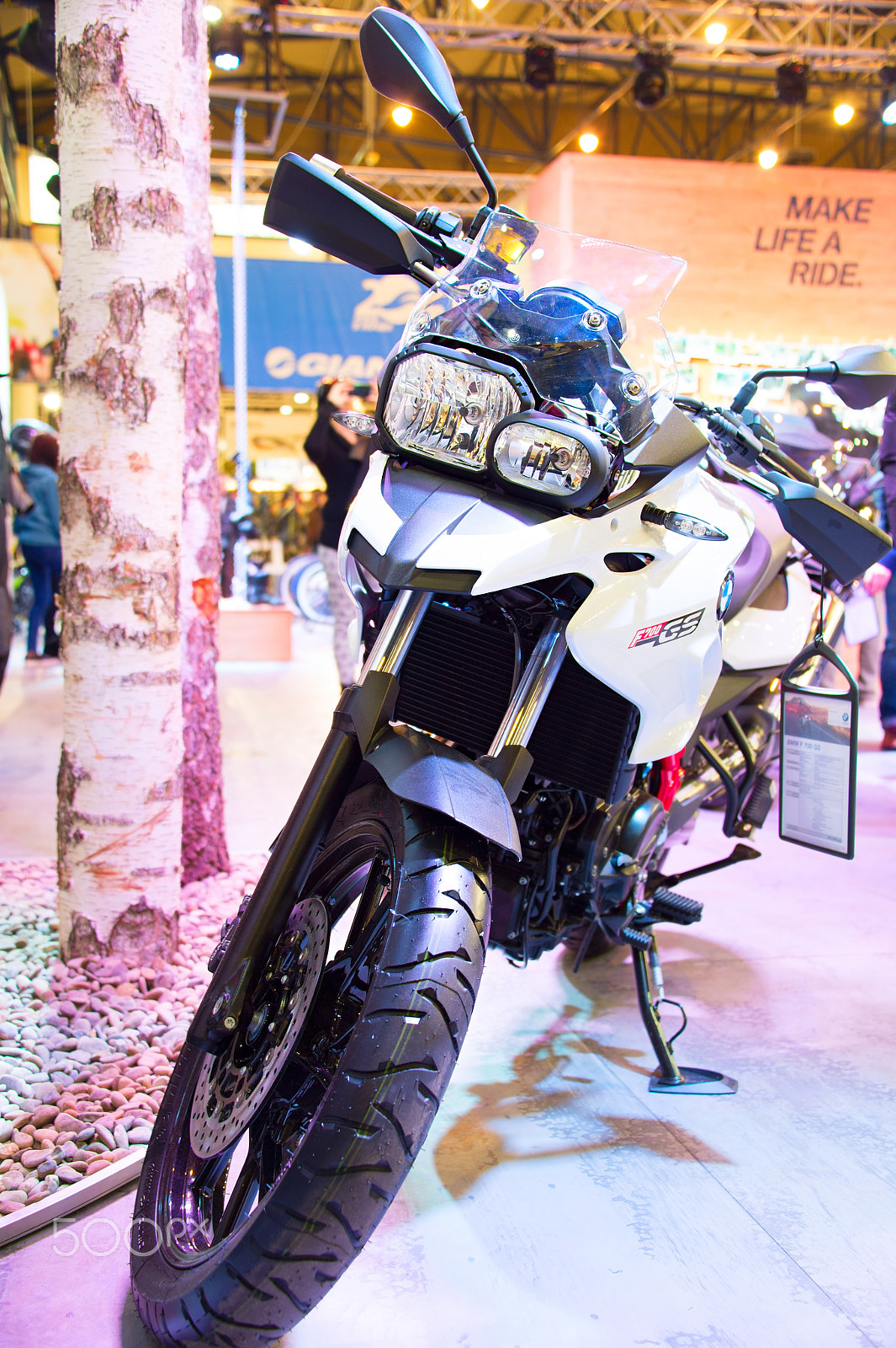 Nikon Df sample photo. Bmw gs motorcicle at motorshow photography