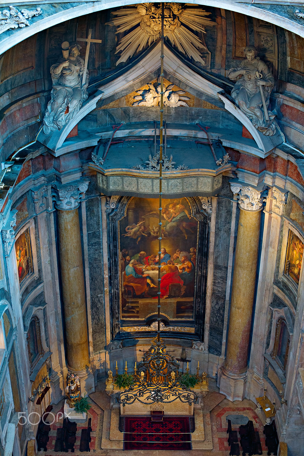 Nikon Df + Nikon AF Nikkor 50mm F1.4D sample photo. Basilica de estrela, lisbon photography