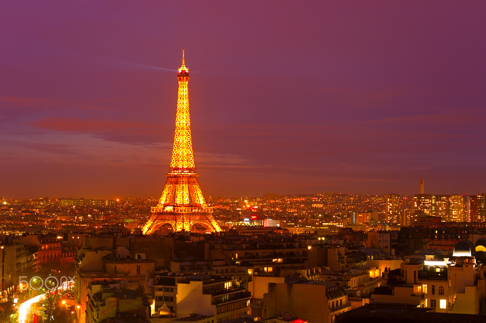 AF Zoom-Nikkor 28-80mm f/3.3-5.6G sample photo. The eiffel tower, paris photography