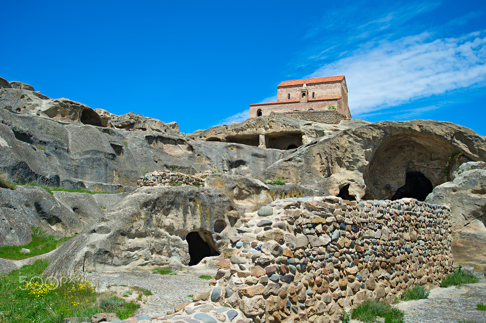 AF Zoom-Nikkor 28-80mm f/3.3-5.6G sample photo. Uplistsikhe cave town, georgia photography