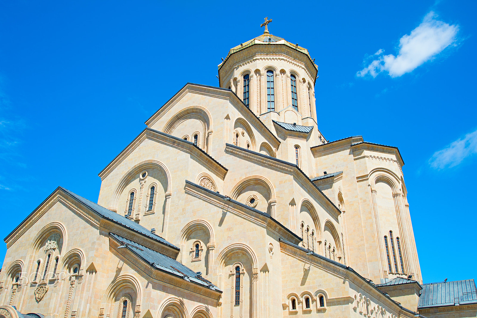 AF Zoom-Nikkor 28-80mm f/3.3-5.6G sample photo. Sameba church, tbilisi photography