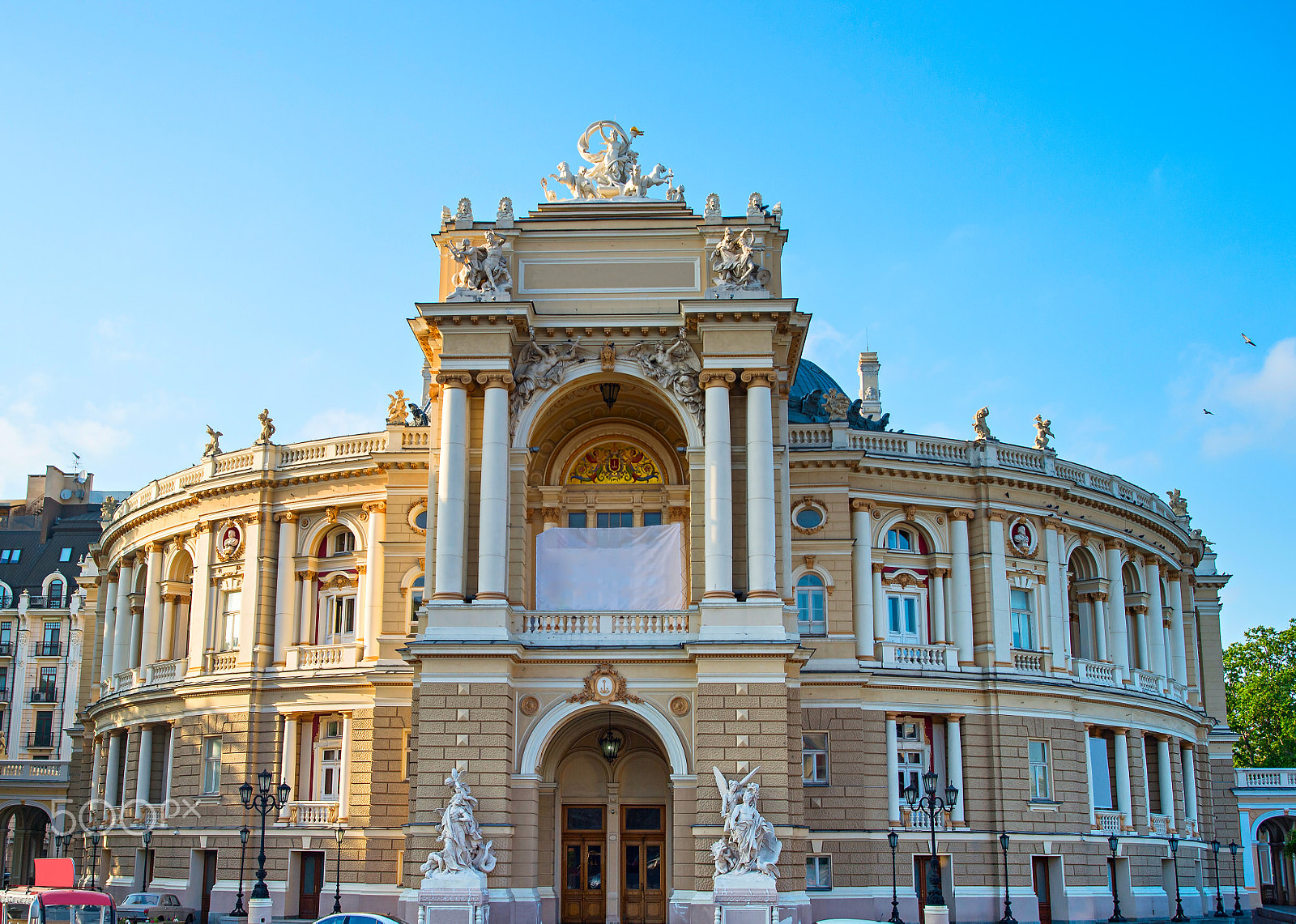 AF Zoom-Nikkor 28-80mm f/3.3-5.6G sample photo. Theater of opera and ballet, odessa photography
