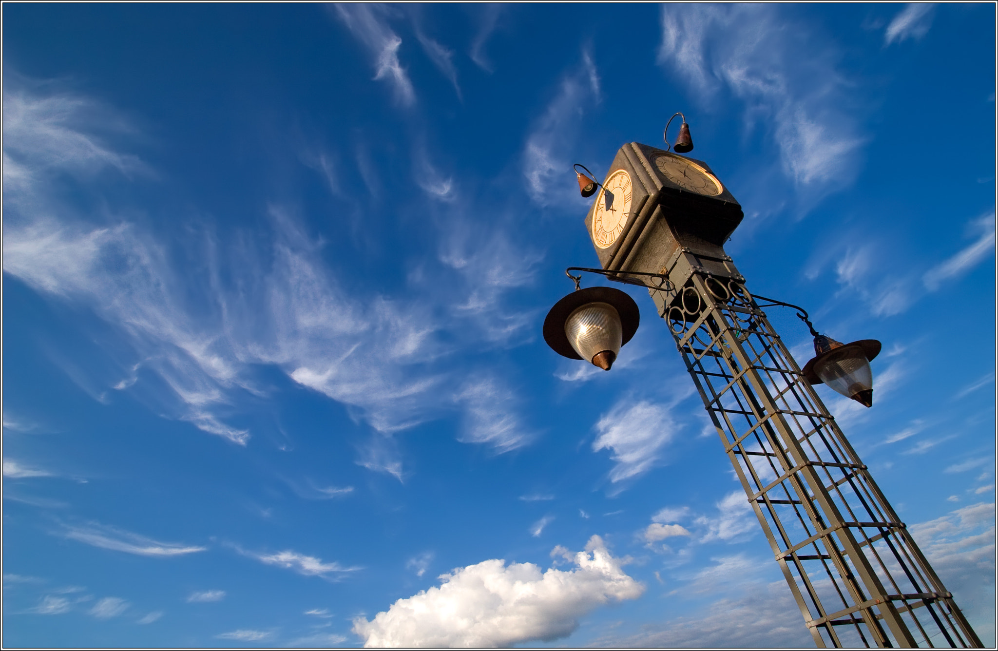 Canon EOS 30D sample photo. Beatiful blue sky photography