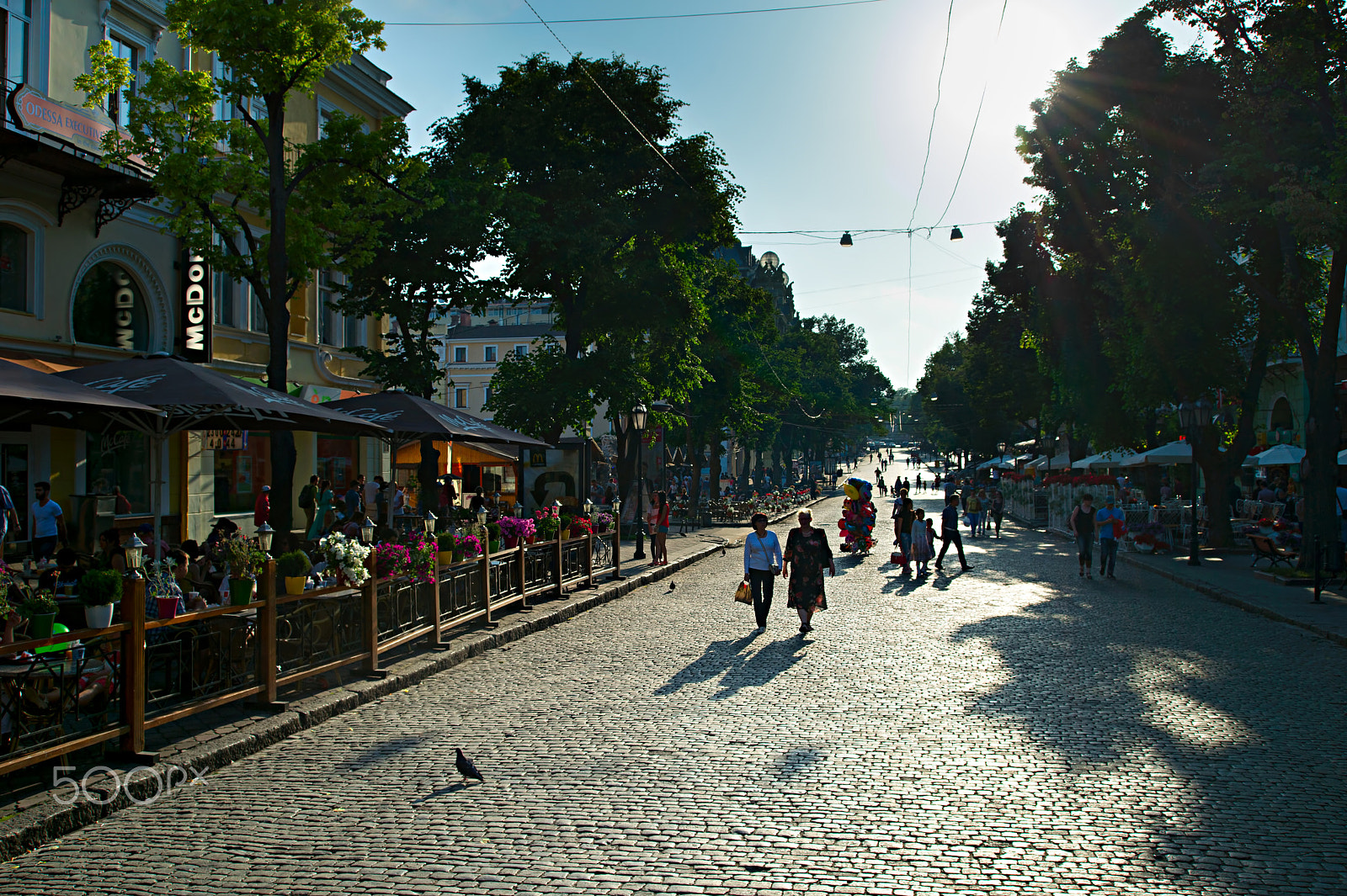 AF Zoom-Nikkor 28-80mm f/3.3-5.6G sample photo. Deribasivska street, odessa photography
