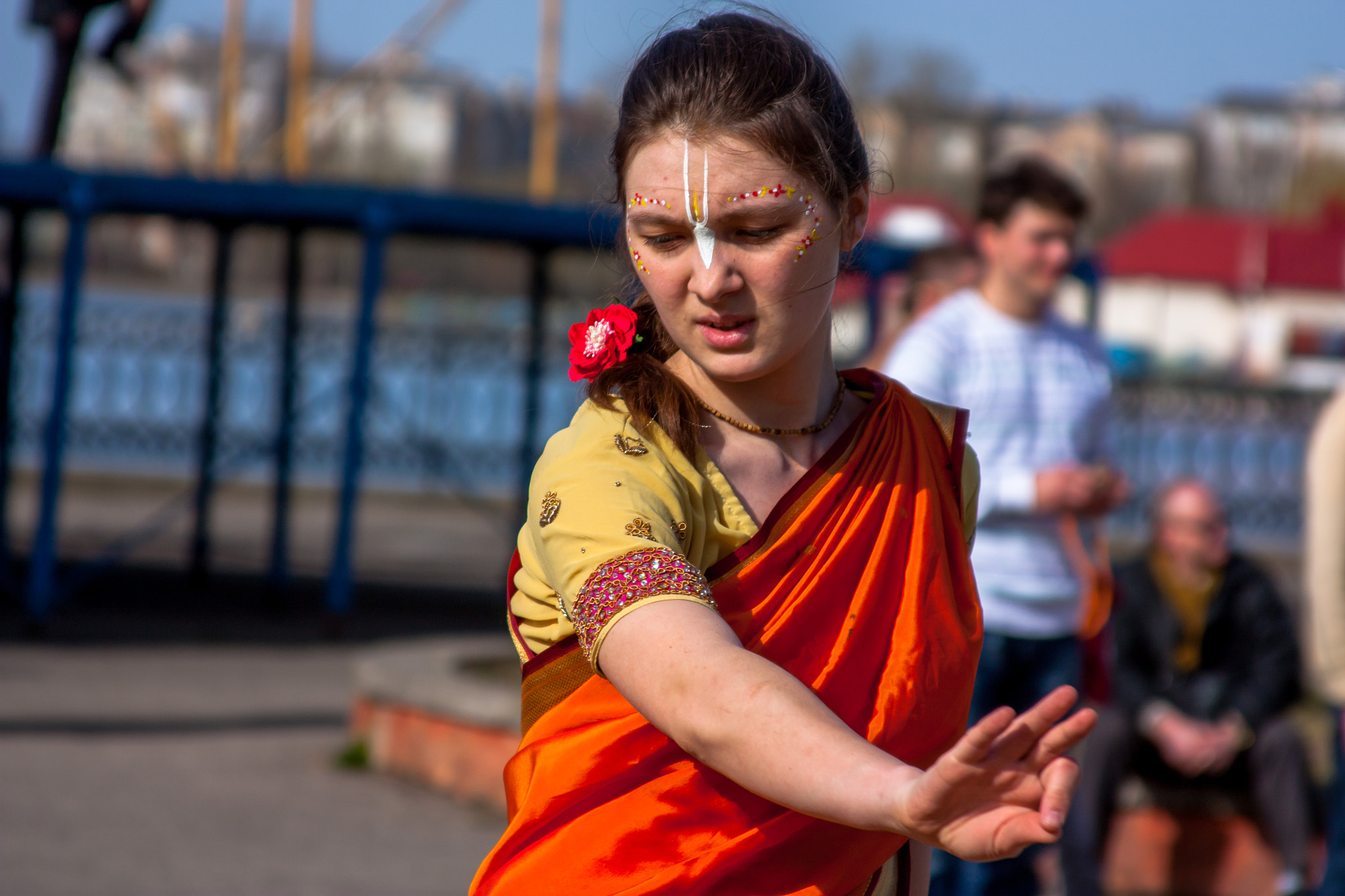 Canon EF 28-135mm F3.5-5.6 IS USM sample photo. Hare krishna photography