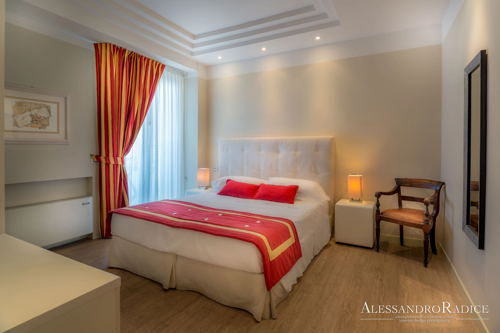 Luxury hotel room in Riccione, Italy