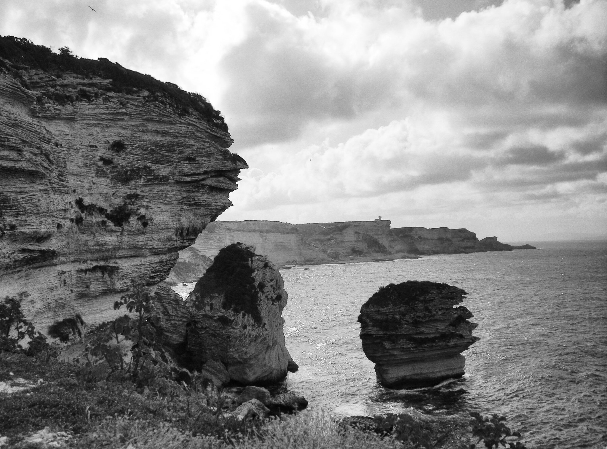 Nikon COOLPIX S510 sample photo. Falaises de bonifacio / cliffs of bonifacio photography