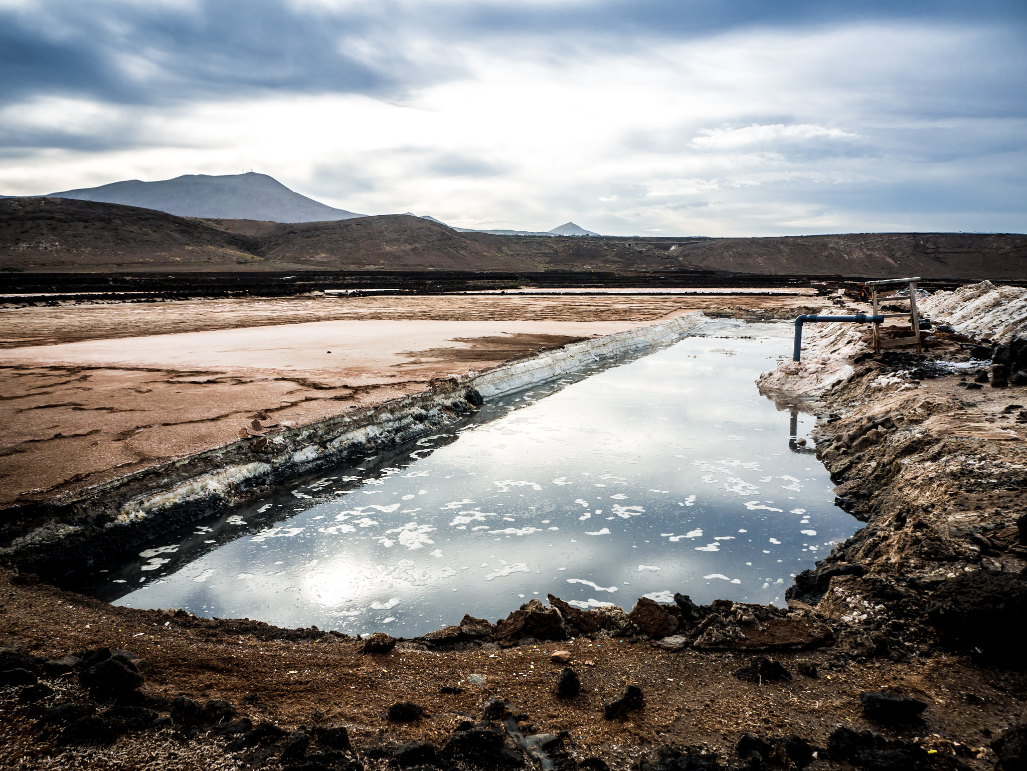 Panasonic Lumix DMC-GX7 + OLYMPUS M.12-50mm F3.5-6.3 sample photo. Salinas de janubio photography