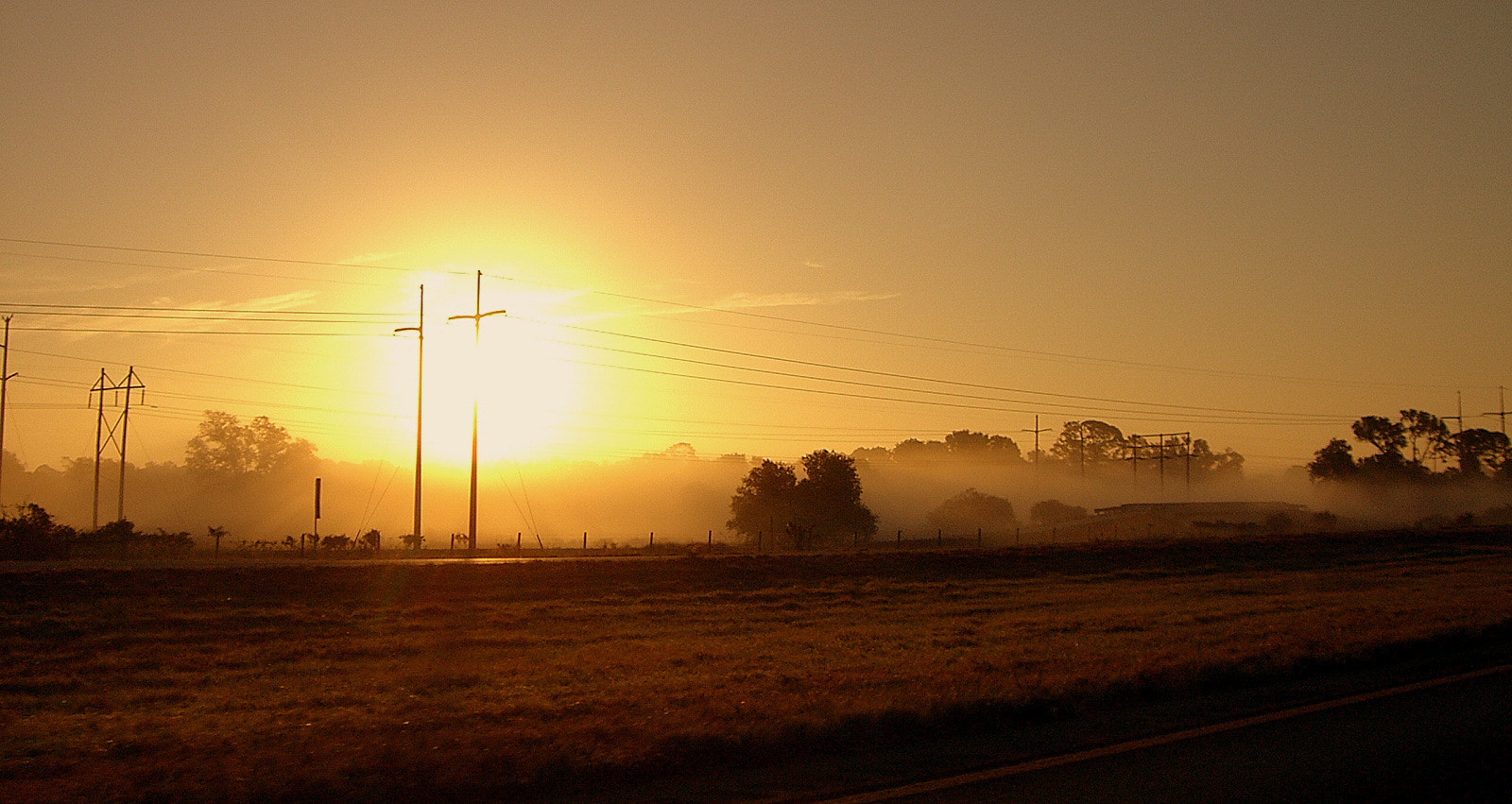 CASIO EX-S500 sample photo. Fog photography