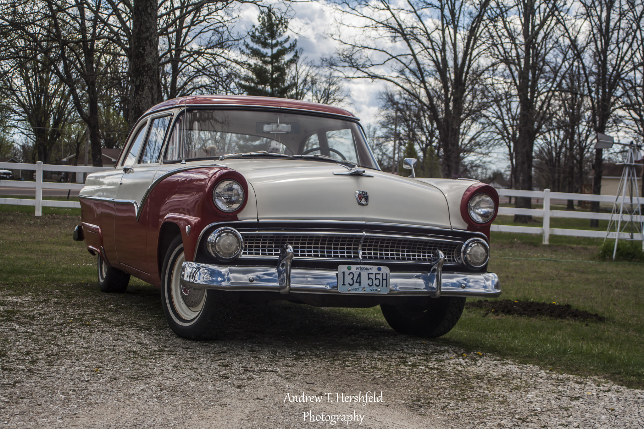 Canon EF 28-80mm f/3.5-5.6 sample photo. 1955 ford photography