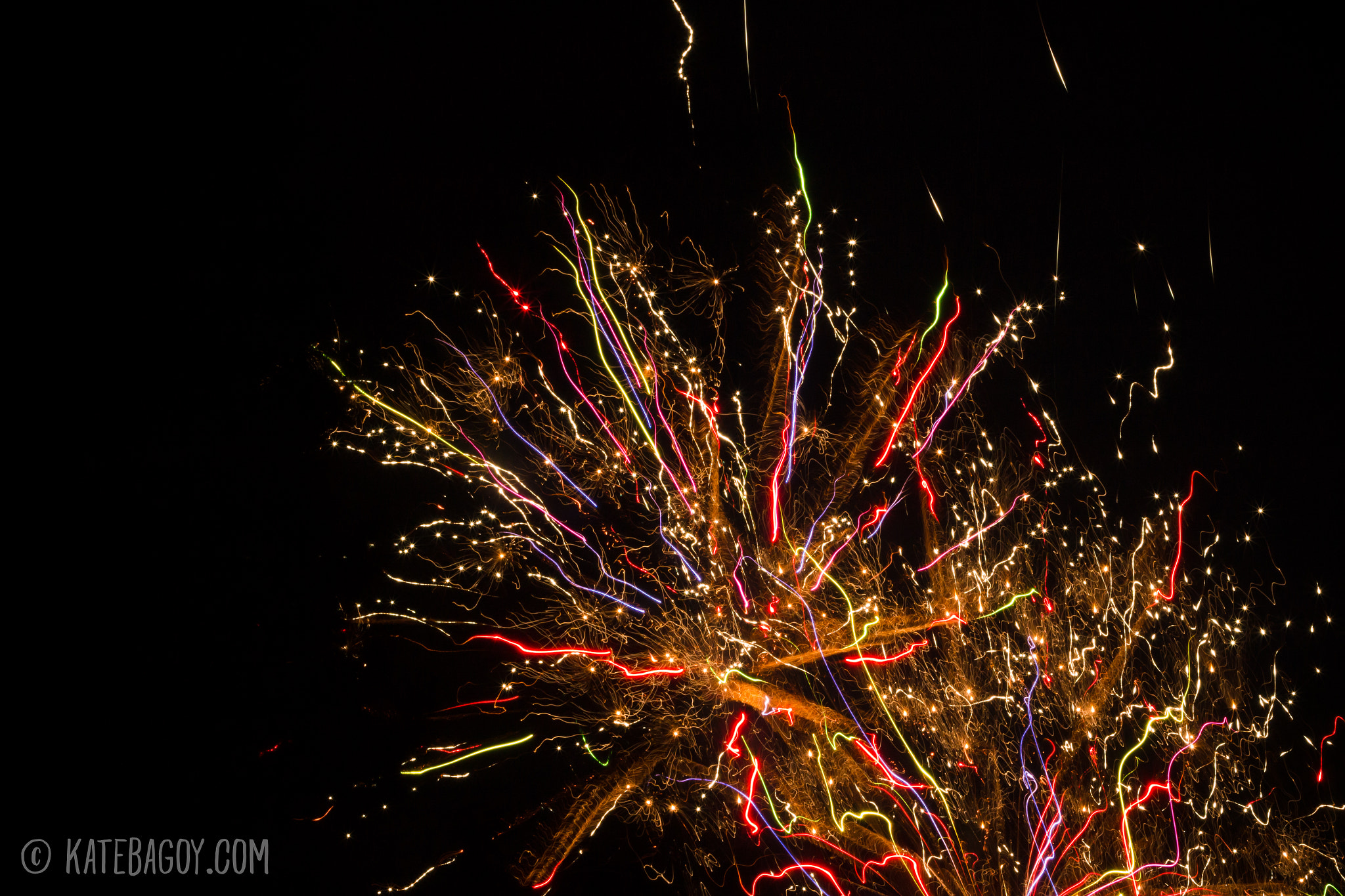 Canon EOS 100D (EOS Rebel SL1 / EOS Kiss X7) + Canon EF 50mm F1.8 II sample photo. Fireworks photography