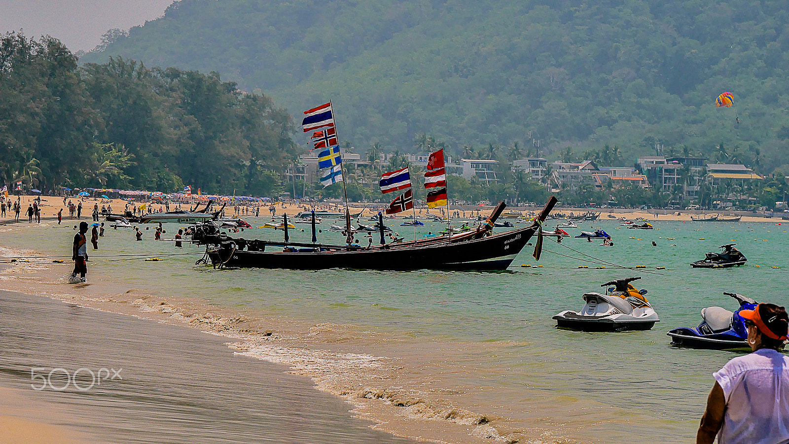 LUMIX G VARIO 45-150/F4.0-5.6 sample photo. Beautiful patong beach photography