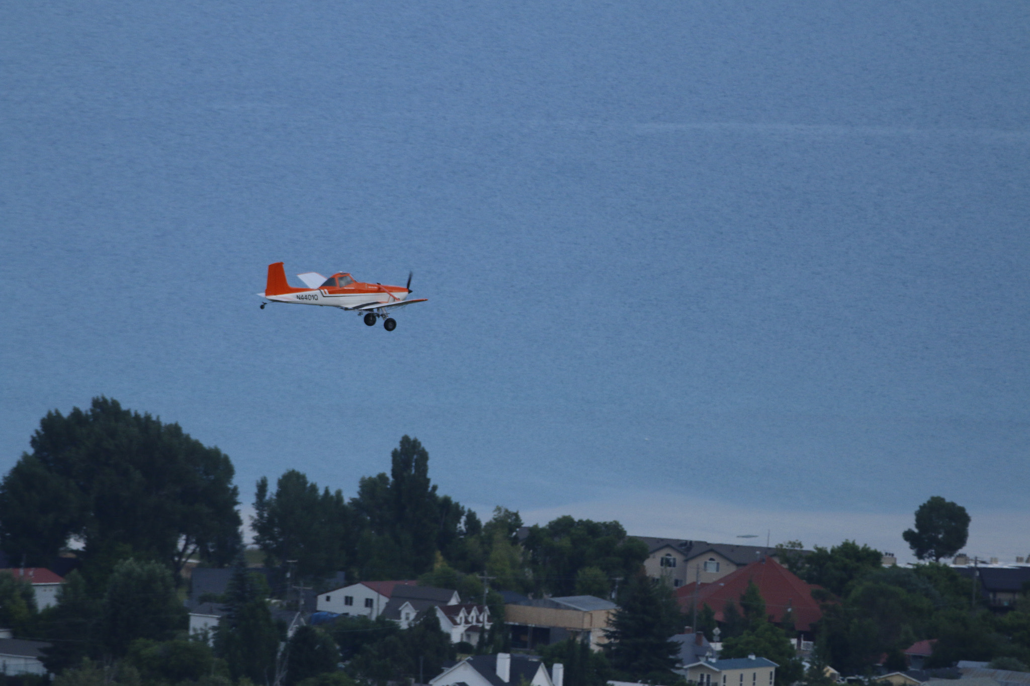 Canon EF 70-200mm F2.8L IS II USM sample photo. Mosquito abatement over fish haven, id photography
