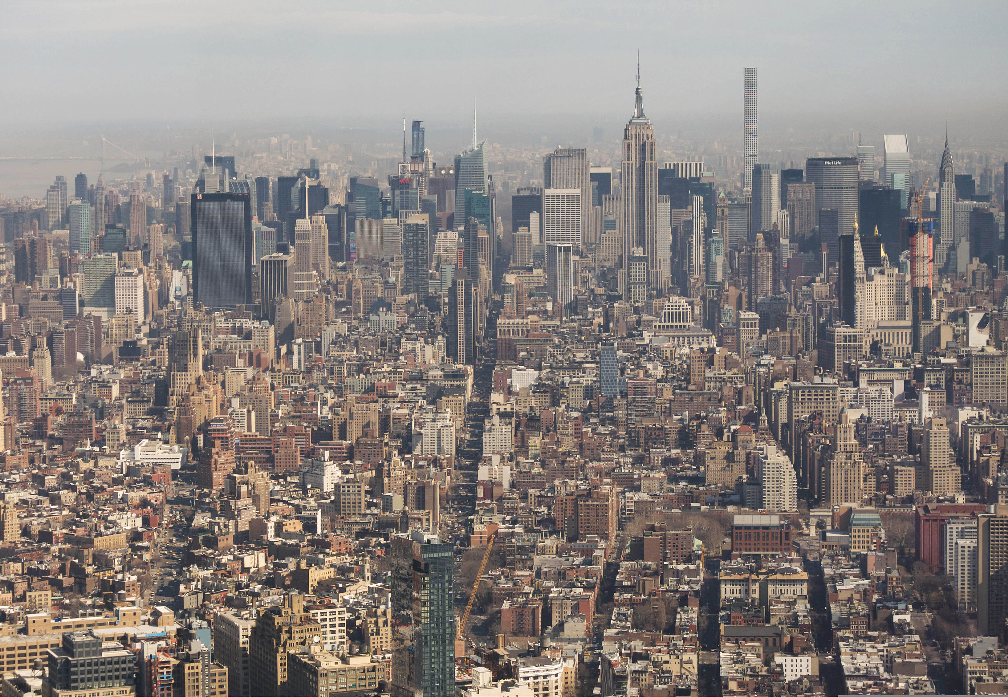 LUMIX G VARIO 45-150/F4.0-5.6 sample photo. Manhattan photography