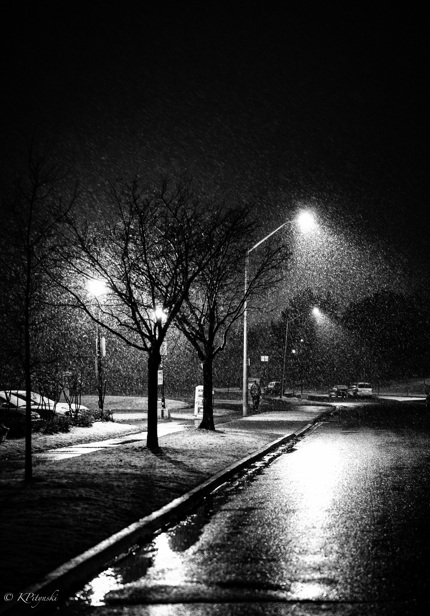 ZEISS Milvus 50mm F1.4 sample photo. Evening snow. photography
