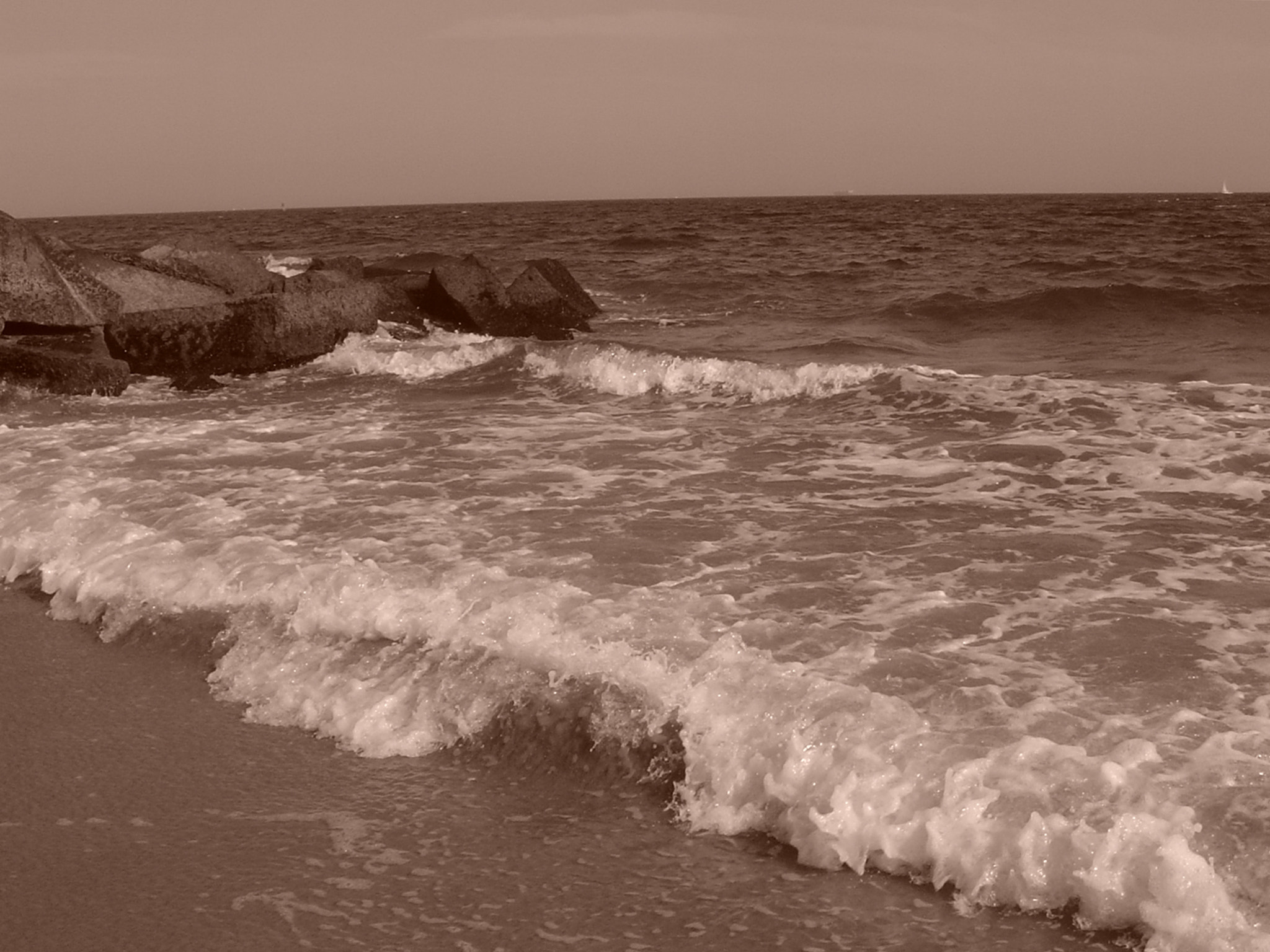Sony DSC-P52 sample photo. La playa photography