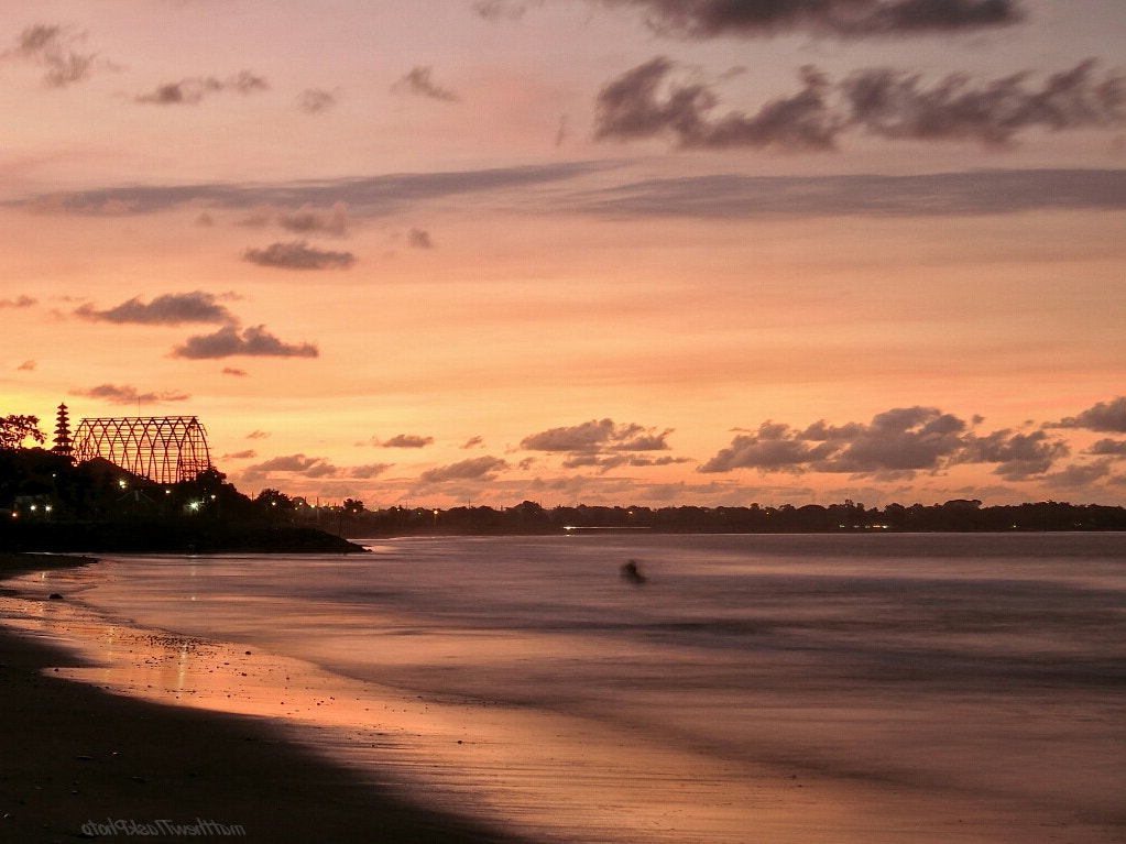 CASIO EX-100 sample photo. Sunset after glow photography