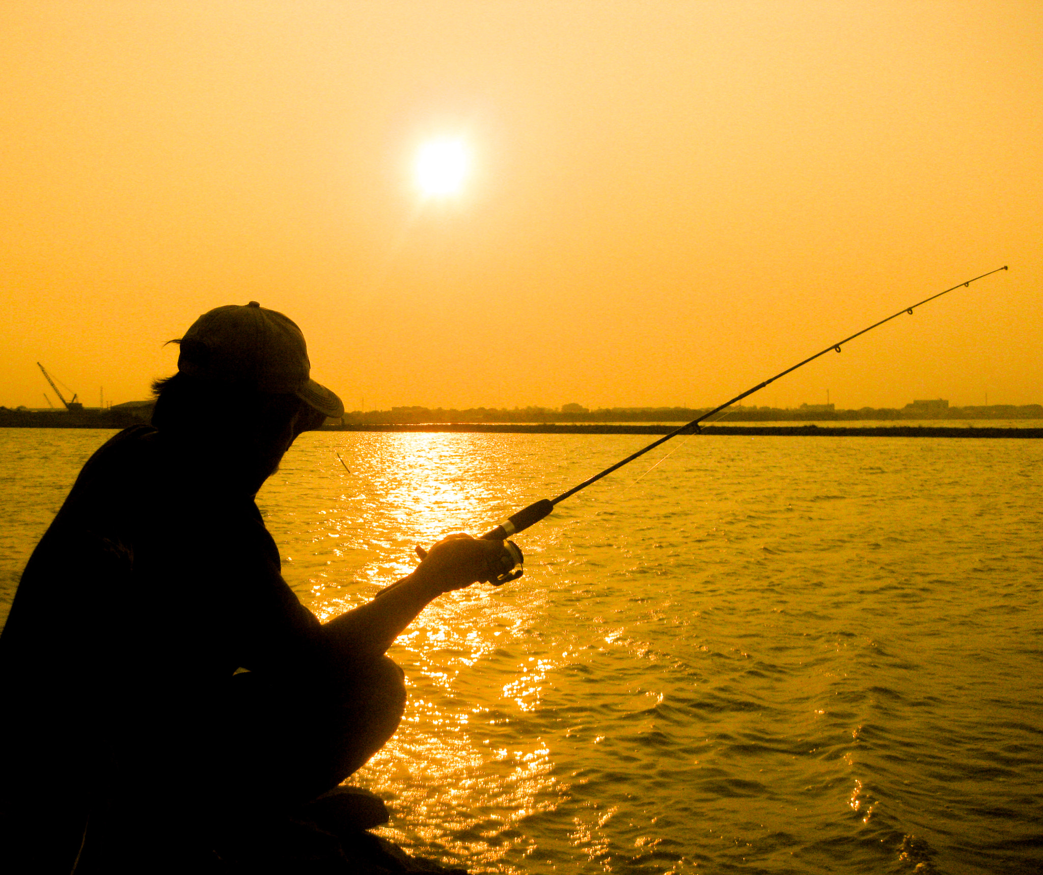 Canon PowerShot SD770 IS (Digital IXUS 85 IS / IXY Digital 25 IS) sample photo. The fisherman. photography