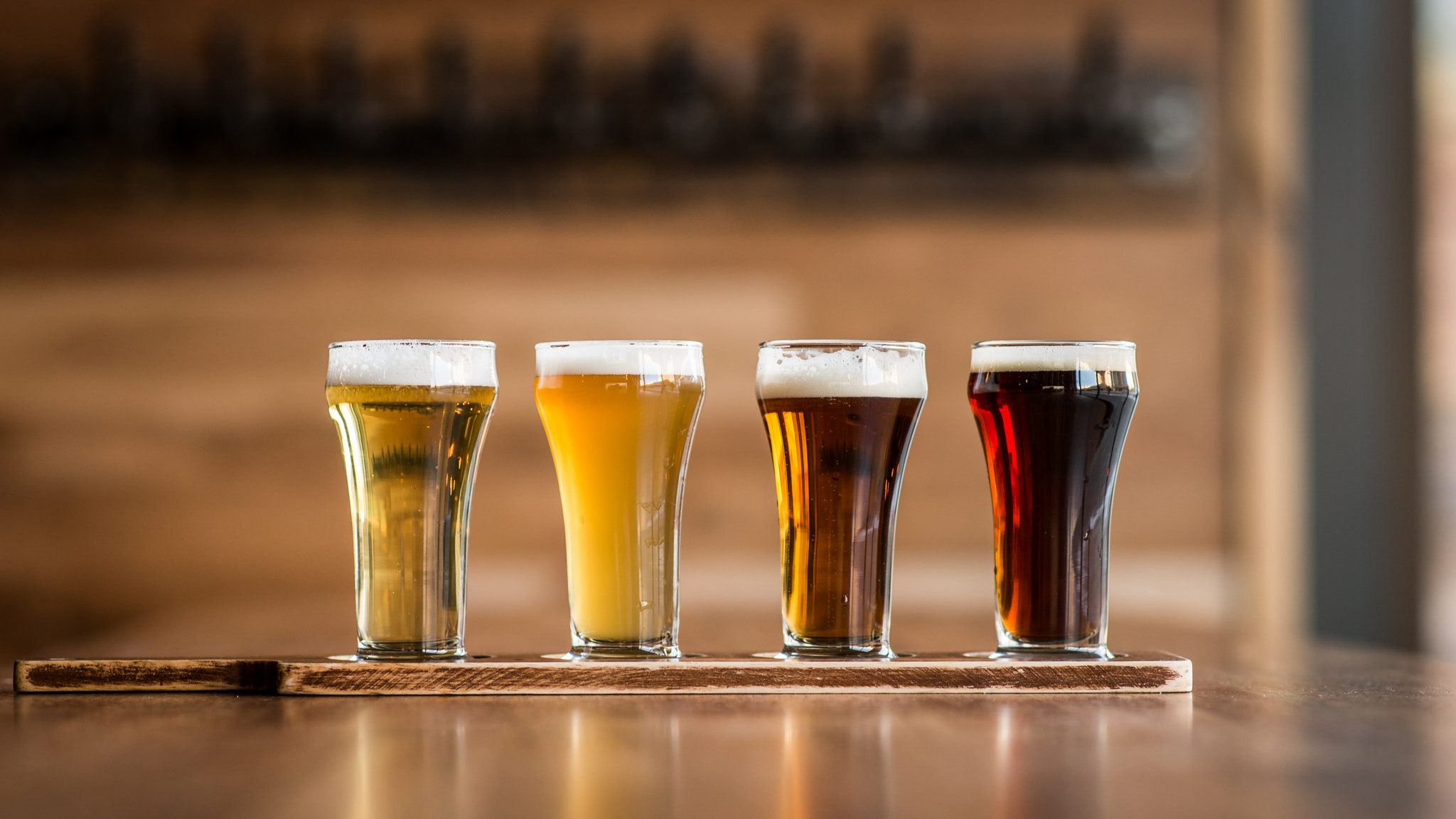 Sony a99 II + Minolta AF 85mm F1.4 G (D) sample photo. Beer flight photography