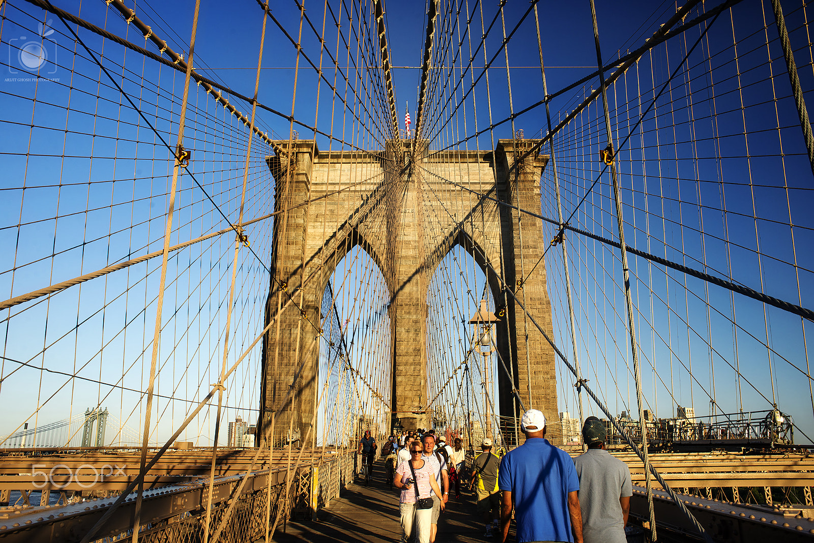 Nikon D600 + Nikon AF Nikkor 28mm F2.8D sample photo. Brooklyin bridge pattern photography