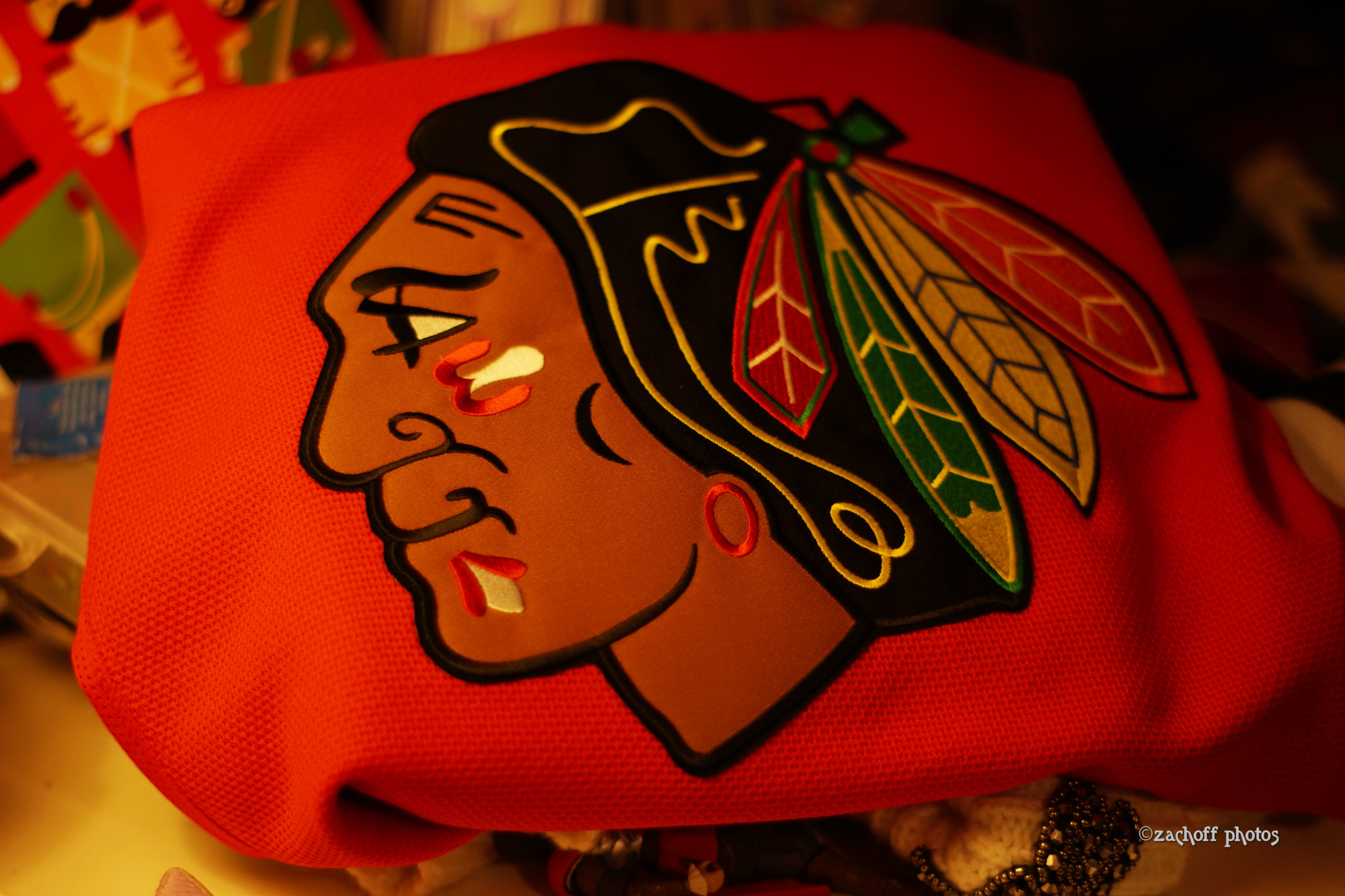 Sony a6000 + Minolta AF 50mm F1.7 sample photo. Chicago blackhawks photography