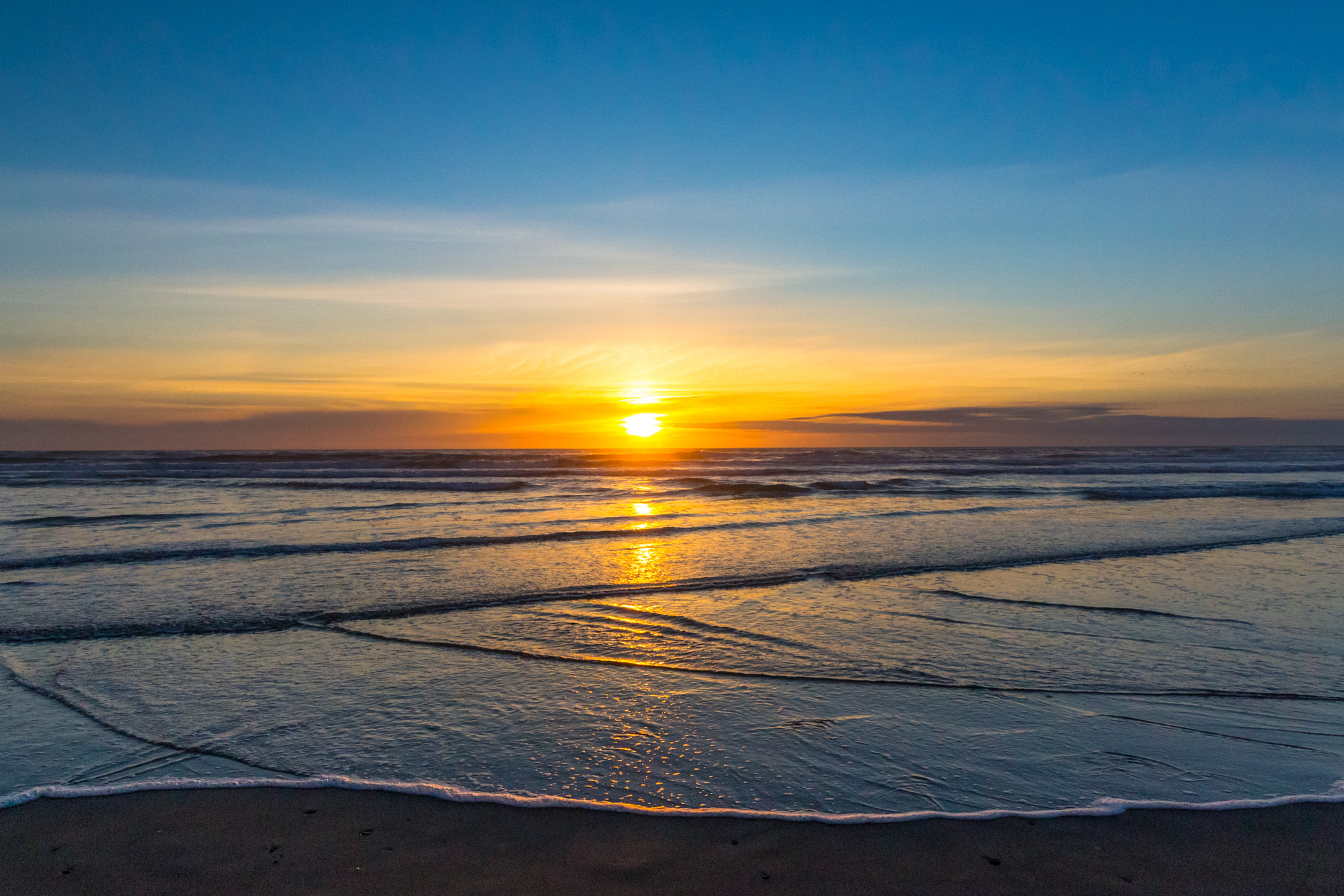Canon EF-S 10-18mm F4.5–5.6 IS STM sample photo. Rockaway beach sunset photography