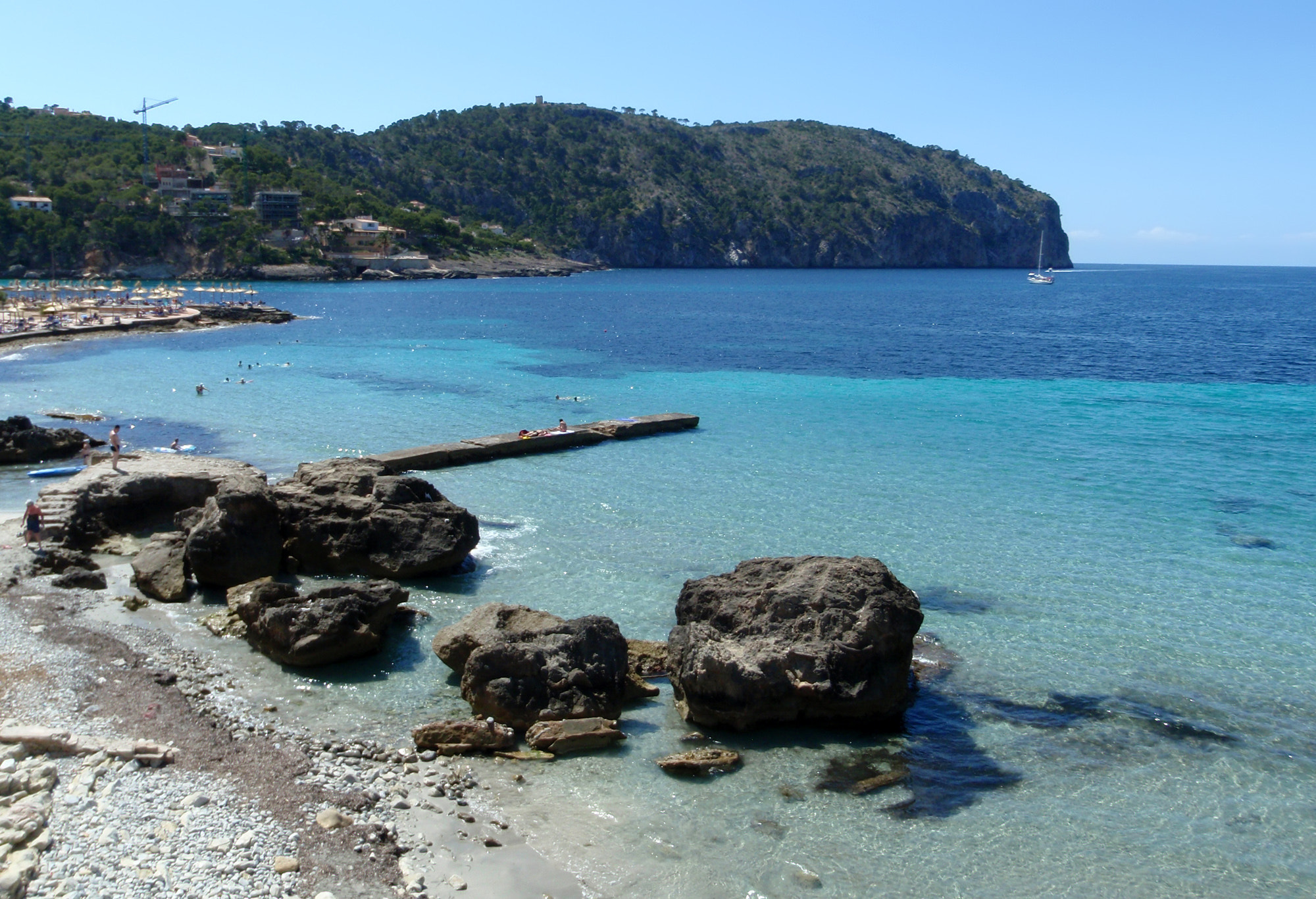 Olympus u1030SW,S1030SW sample photo. Mallorca island spain mediterranean view photography