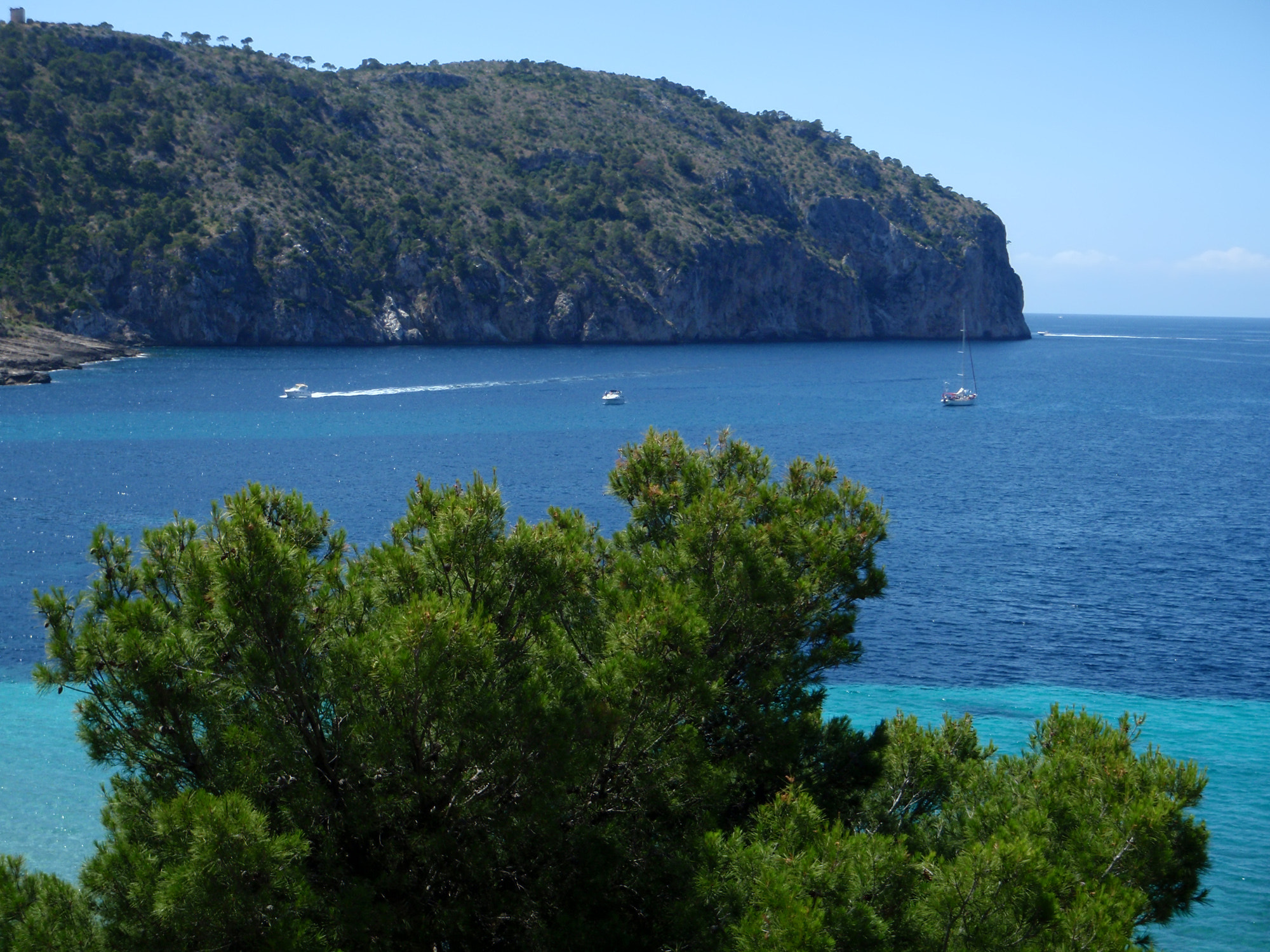 Olympus u1030SW,S1030SW sample photo. Mallorca island spain mediterranean view photography