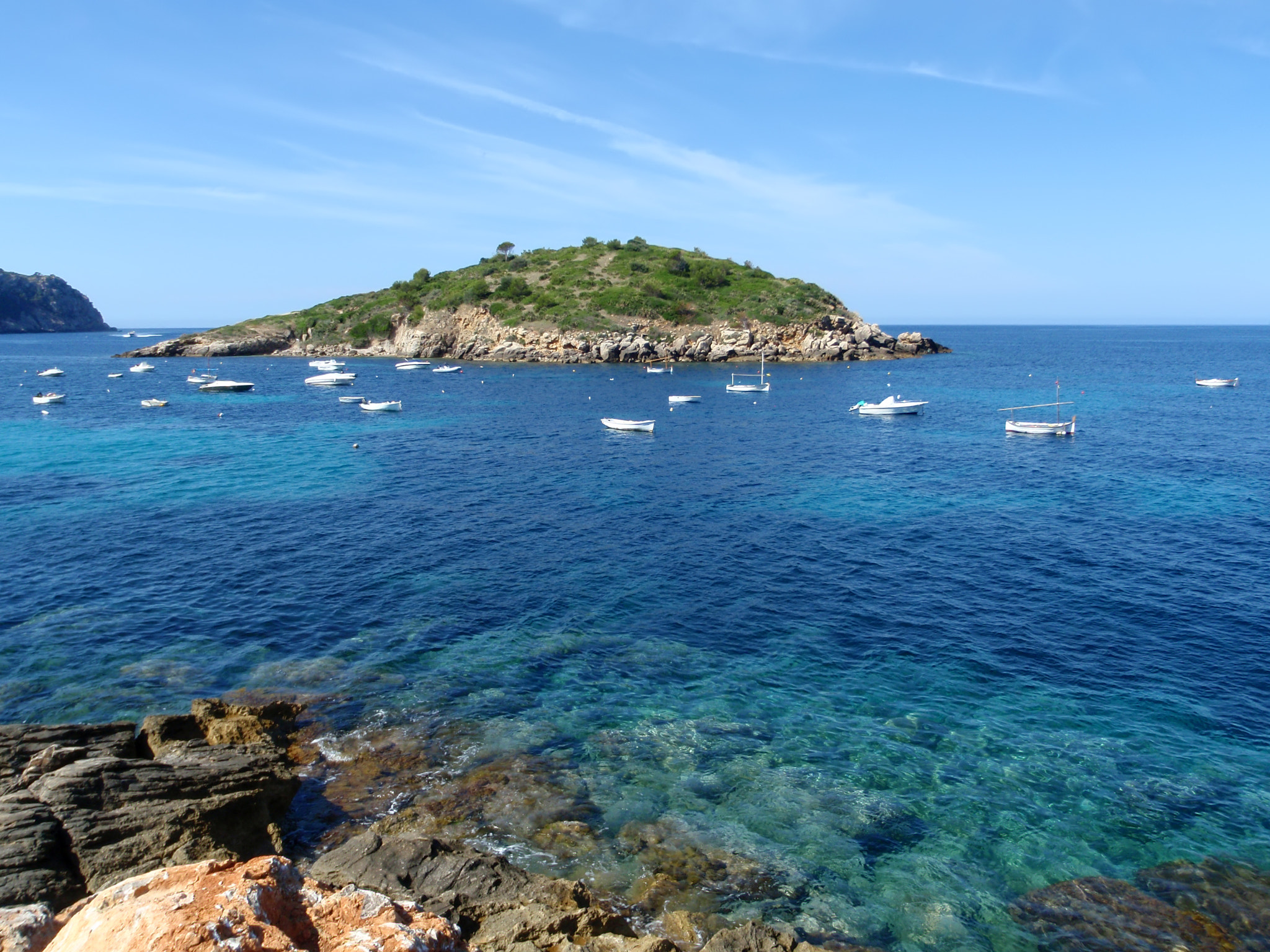 Olympus u1030SW,S1030SW sample photo. Mallorca island spain mediterranean view photography