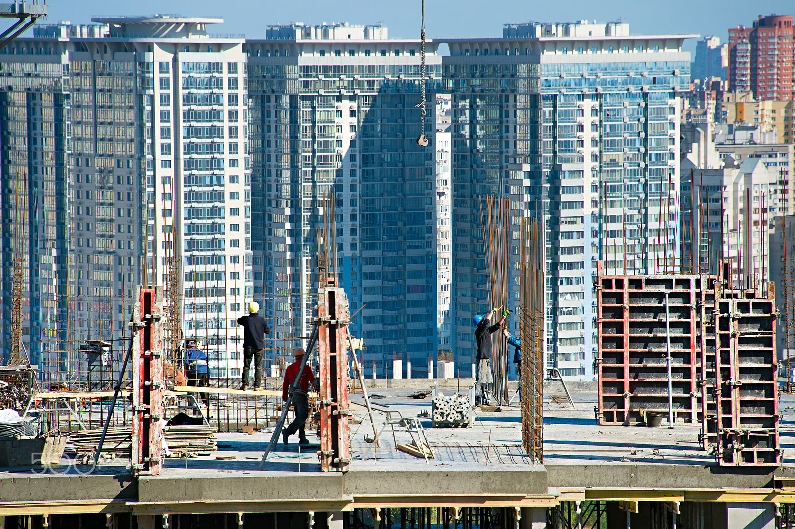 Nikon Df sample photo. Building activity photography