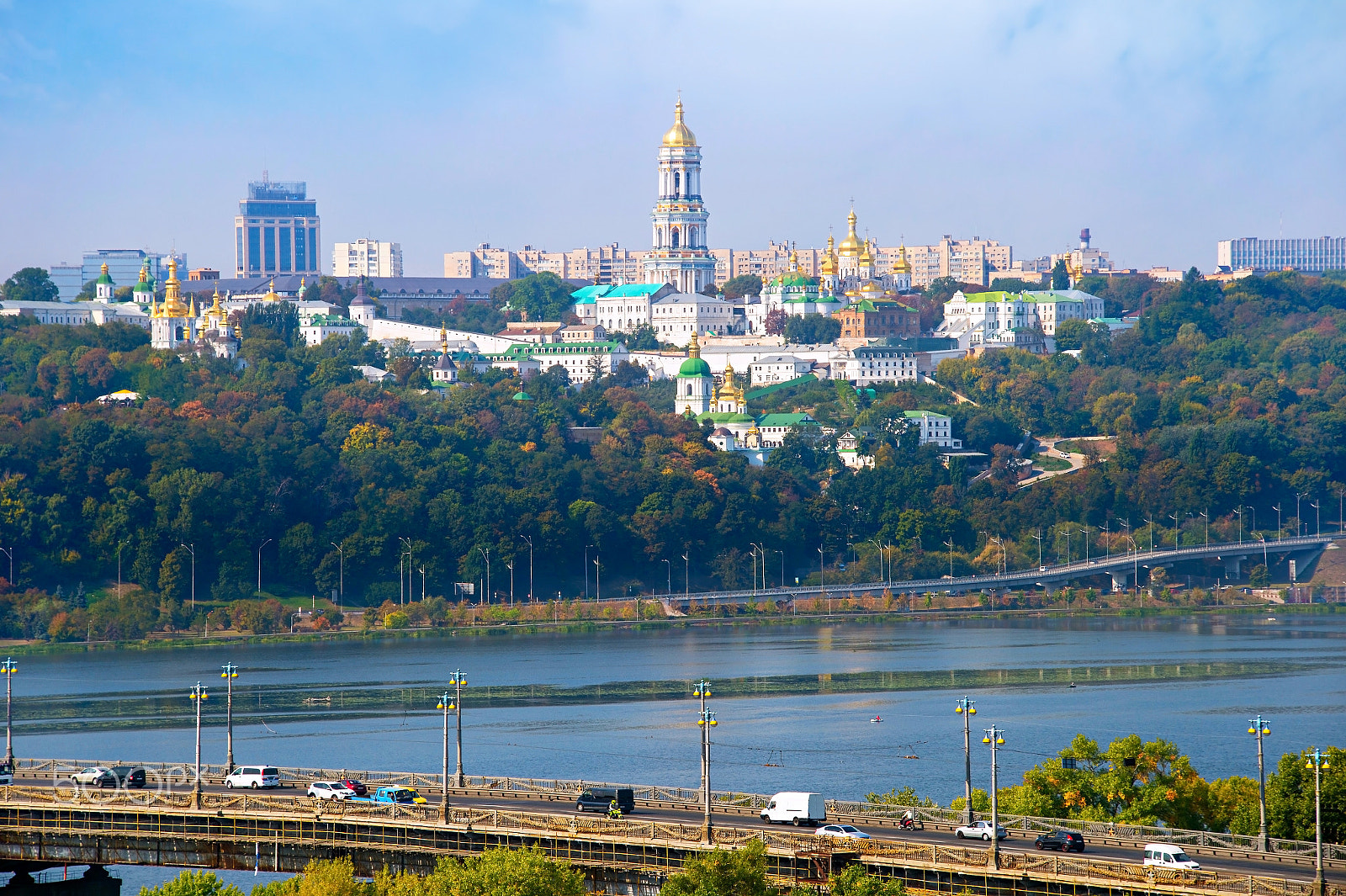 Nikon Df sample photo. Skyline of kiev, ukraine photography