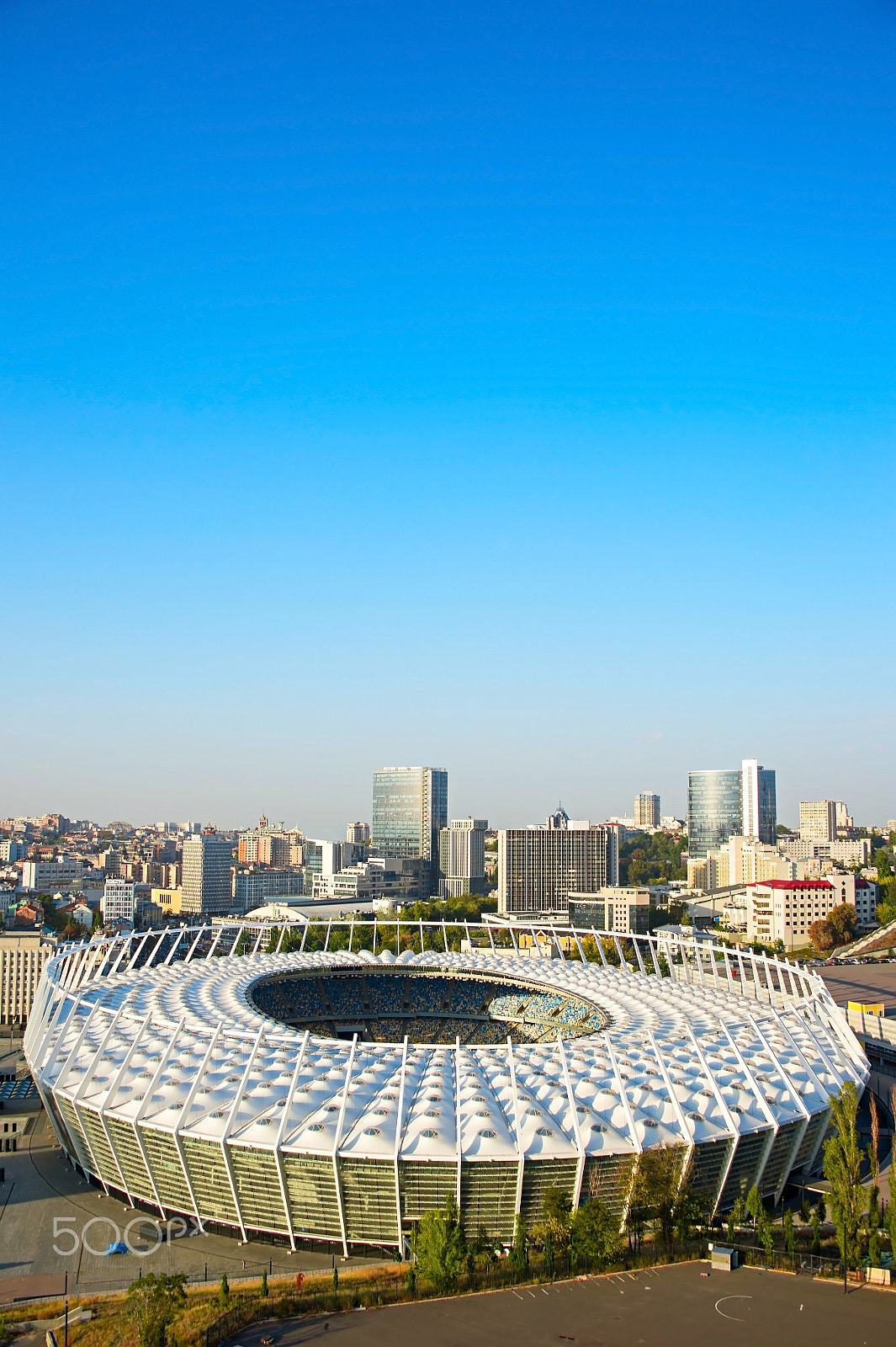 Nikon Df sample photo. Olympic stadium, kyiv, ukraine photography