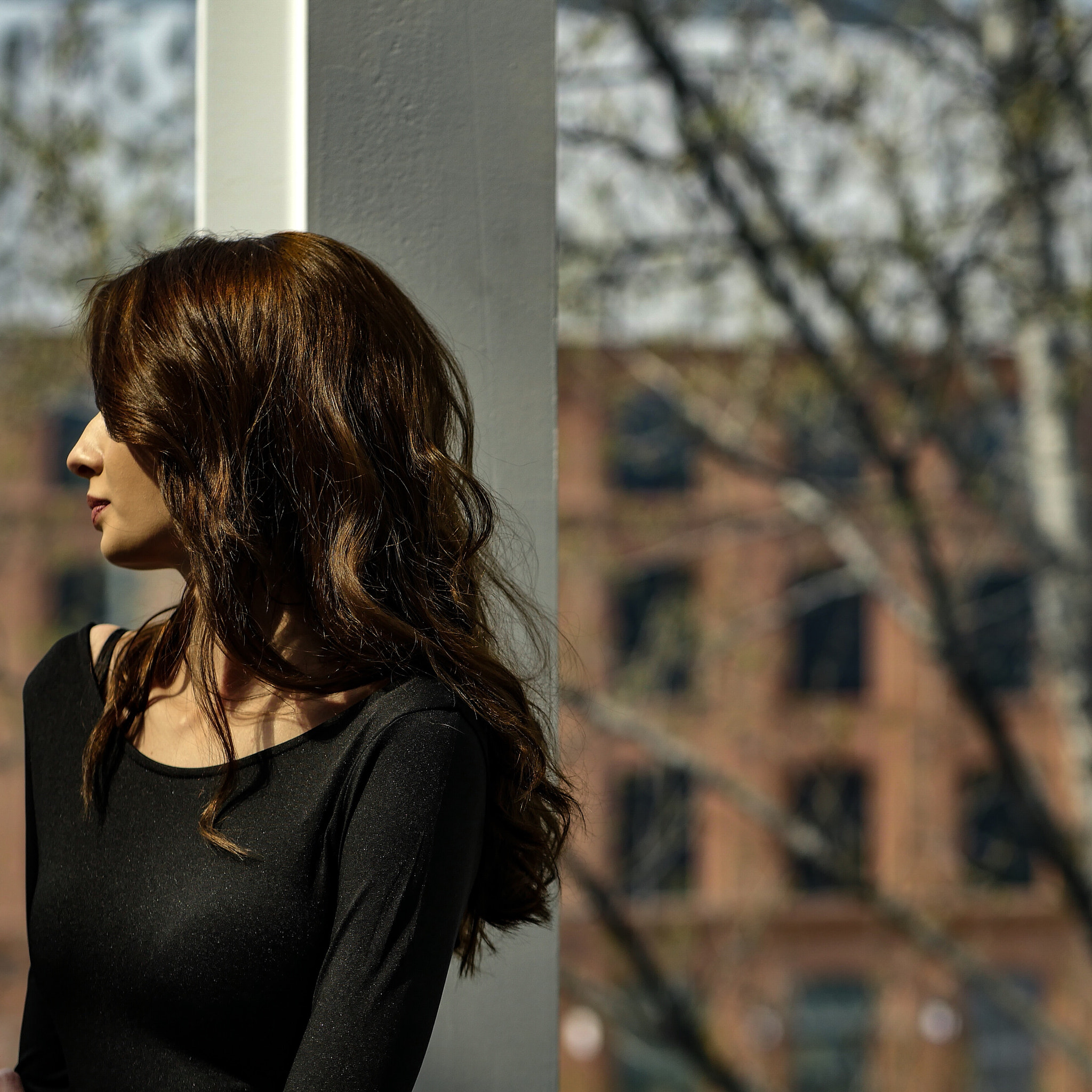 Panasonic Leica DG Nocticron 42.5mm F1.2 ASPH OIS sample photo. Adrianna. creative portrait workshop in lodz photography