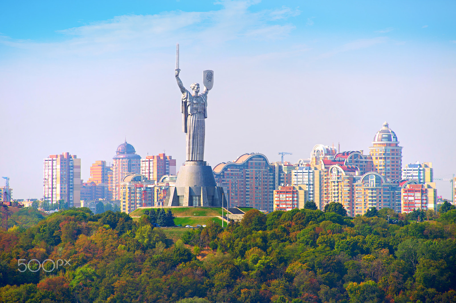 Nikon Df sample photo. Motherland monument. kyiv, ukaine photography