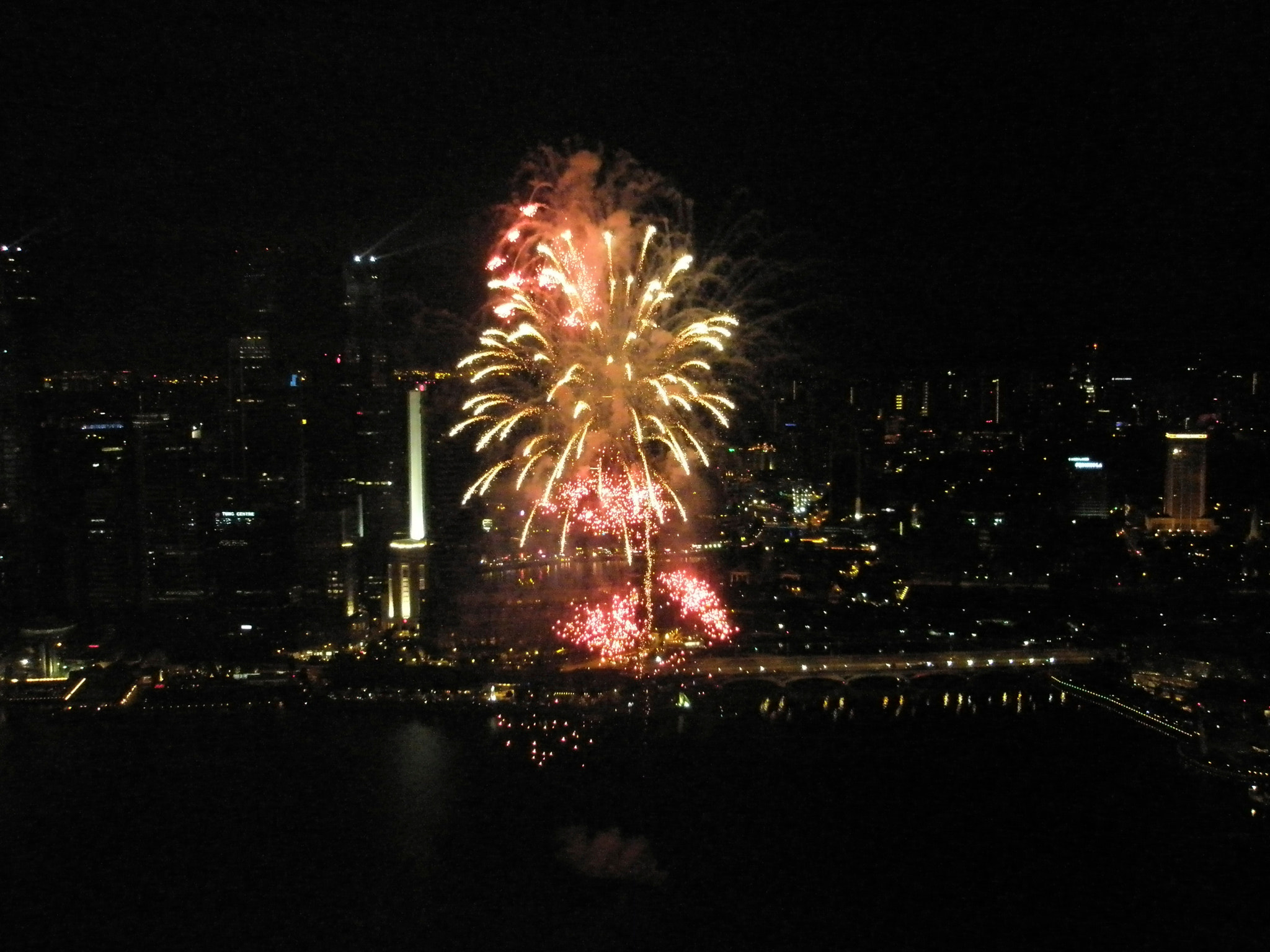 Olympus u820,S820 sample photo. Fireworks photography